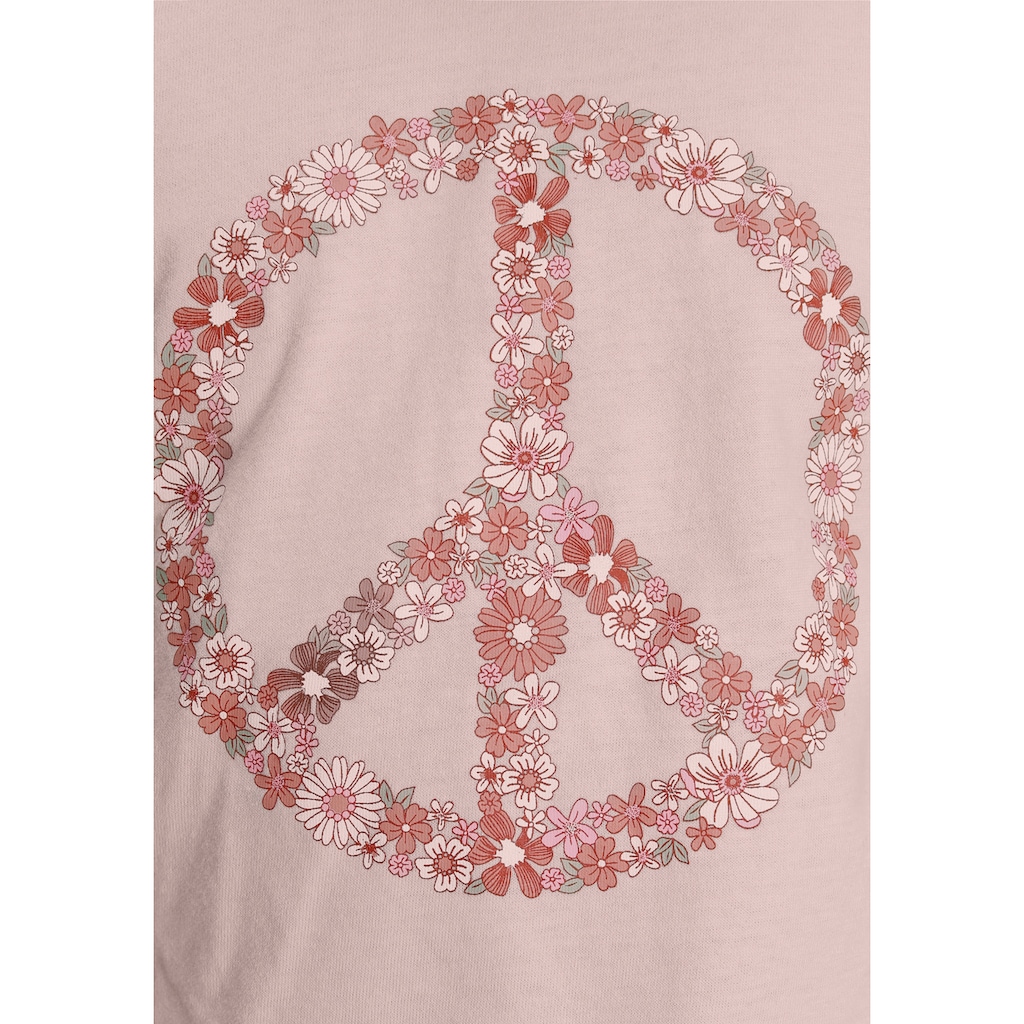 KIDSWORLD Langarmshirt »Peace«