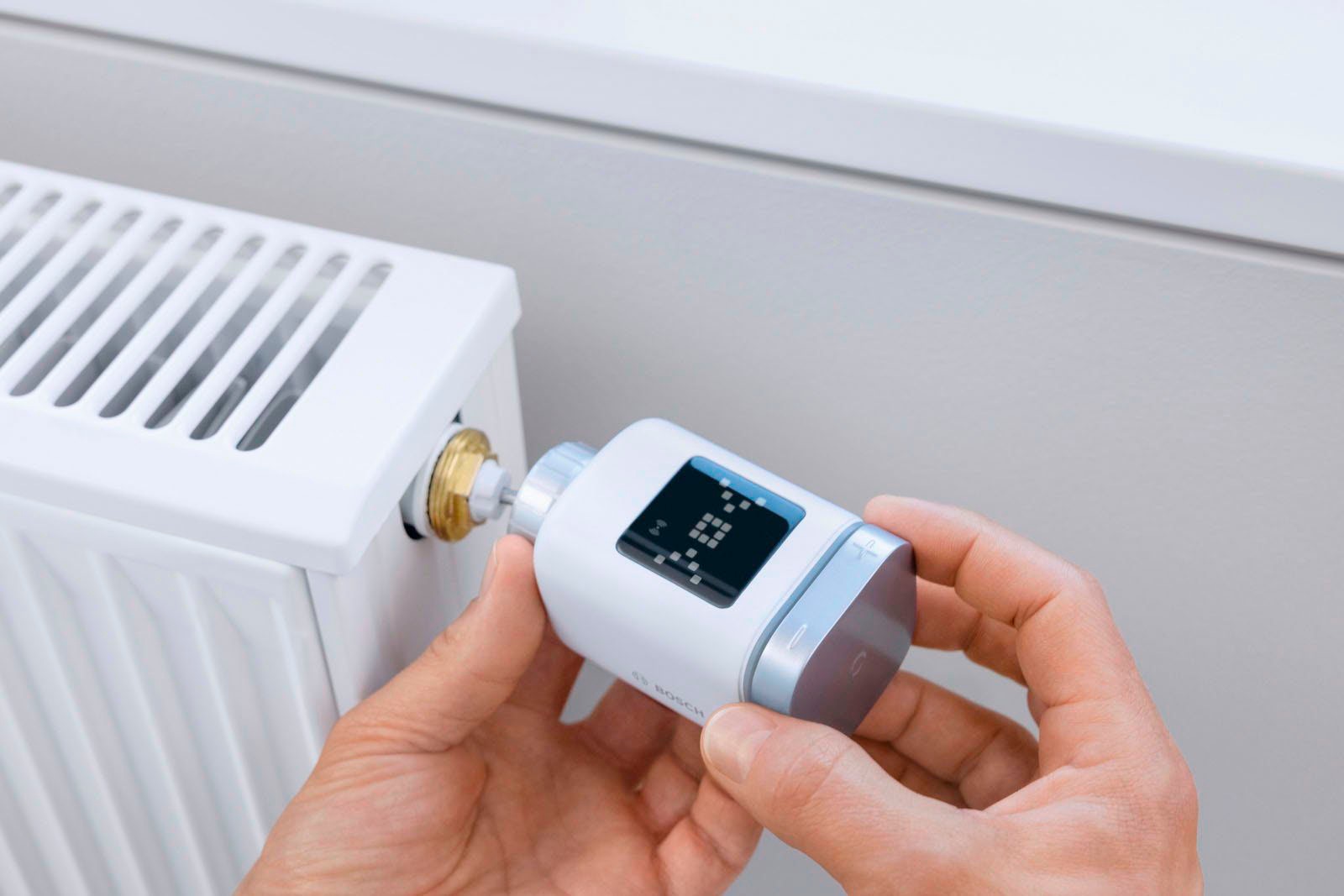 BOSCH Smart-Home-Station »Smart Home Starter Set mit Controller II und 4 Thermostaten«