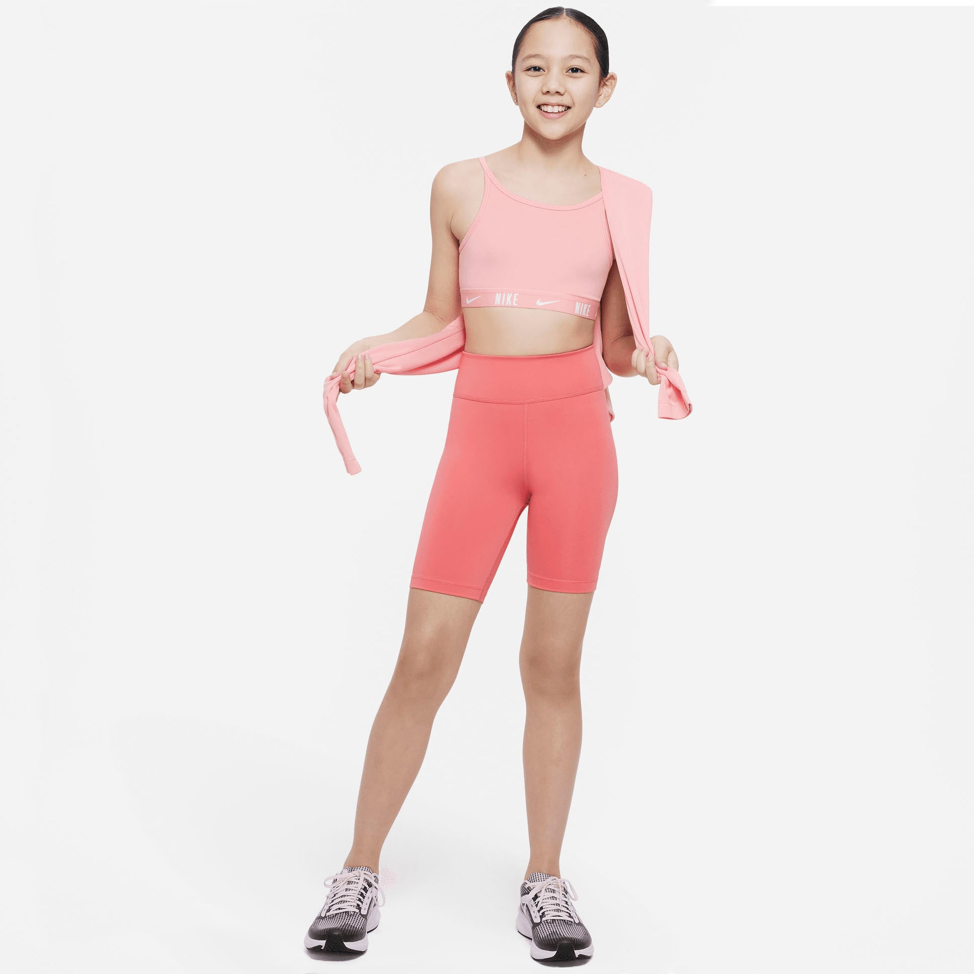 Nike Trainingstights »Dri-FIT One Big Kids' (Girls') Bike Shorts«