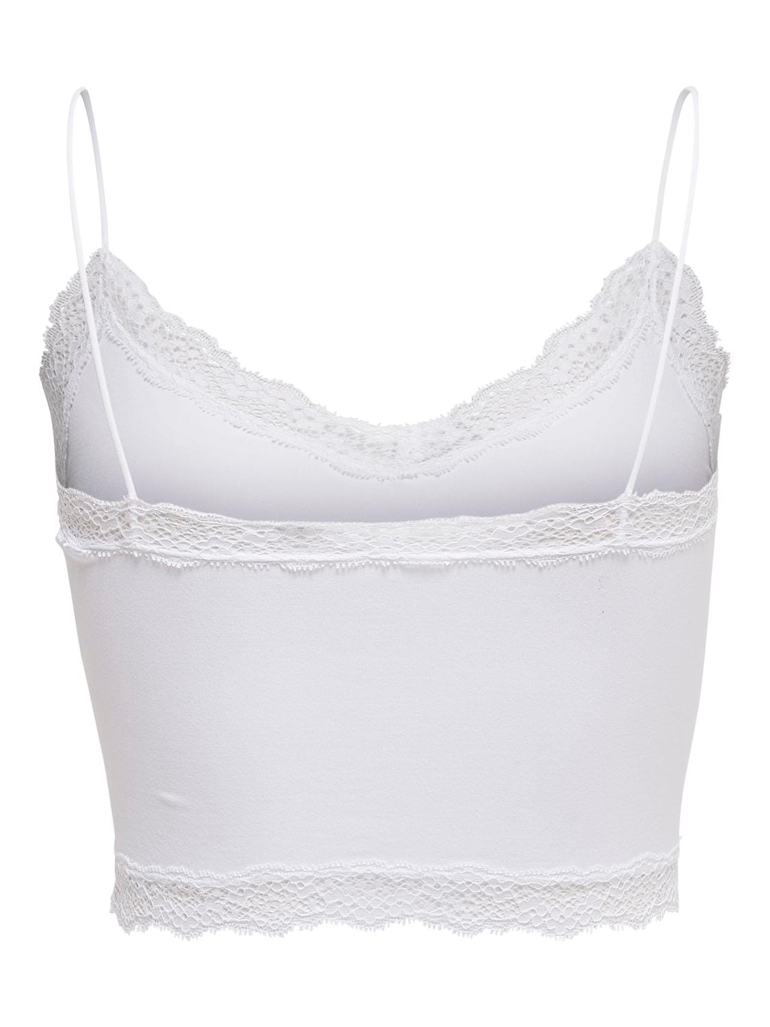 ONLY Spitzentop »ONLVICKY LACE SEAMLESS CROPPED TOP«