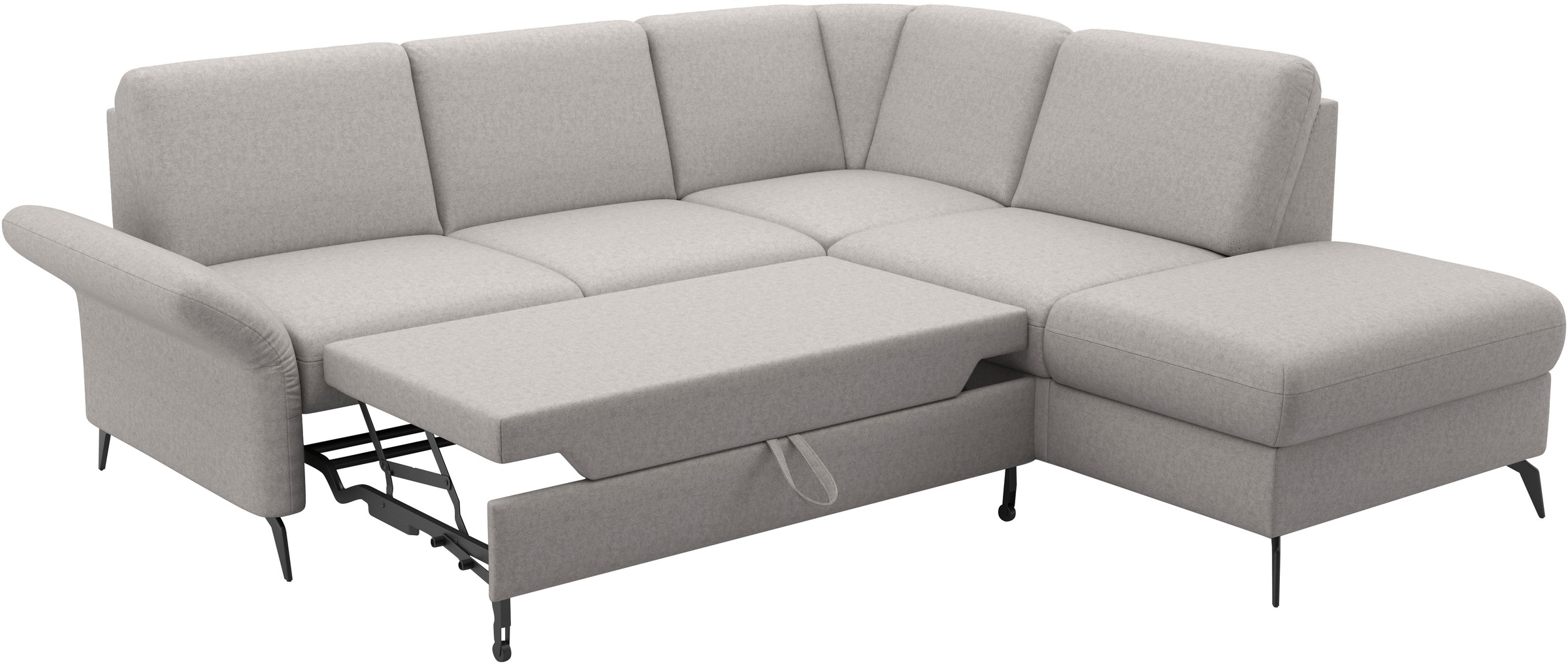 Home affaire Ecksofa »Rochelle«, wahlweise mit Bettfunktion, Bettkasten und Armteilverstellung