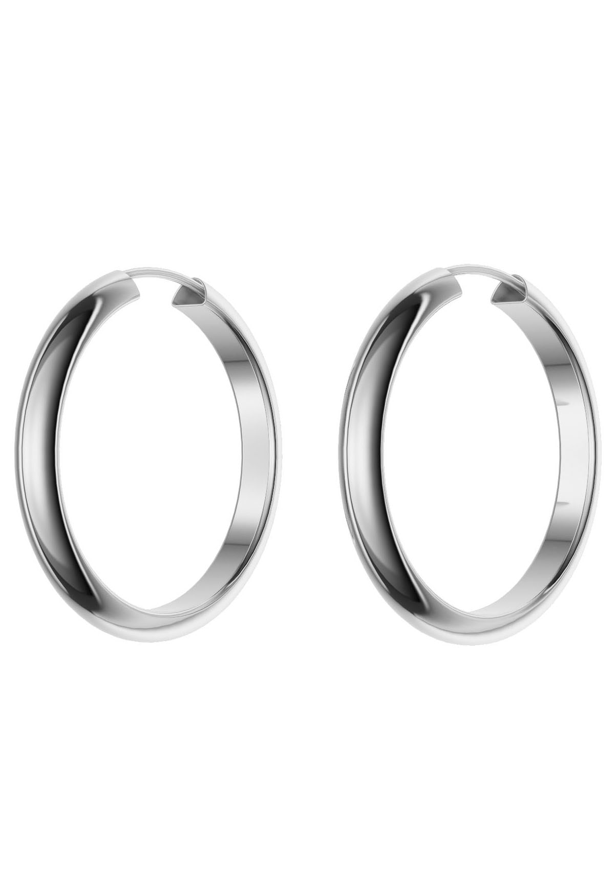 Firetti Paar Creolen »Schmuck Geschenk, 3,9 mm breit«, Made in Germany