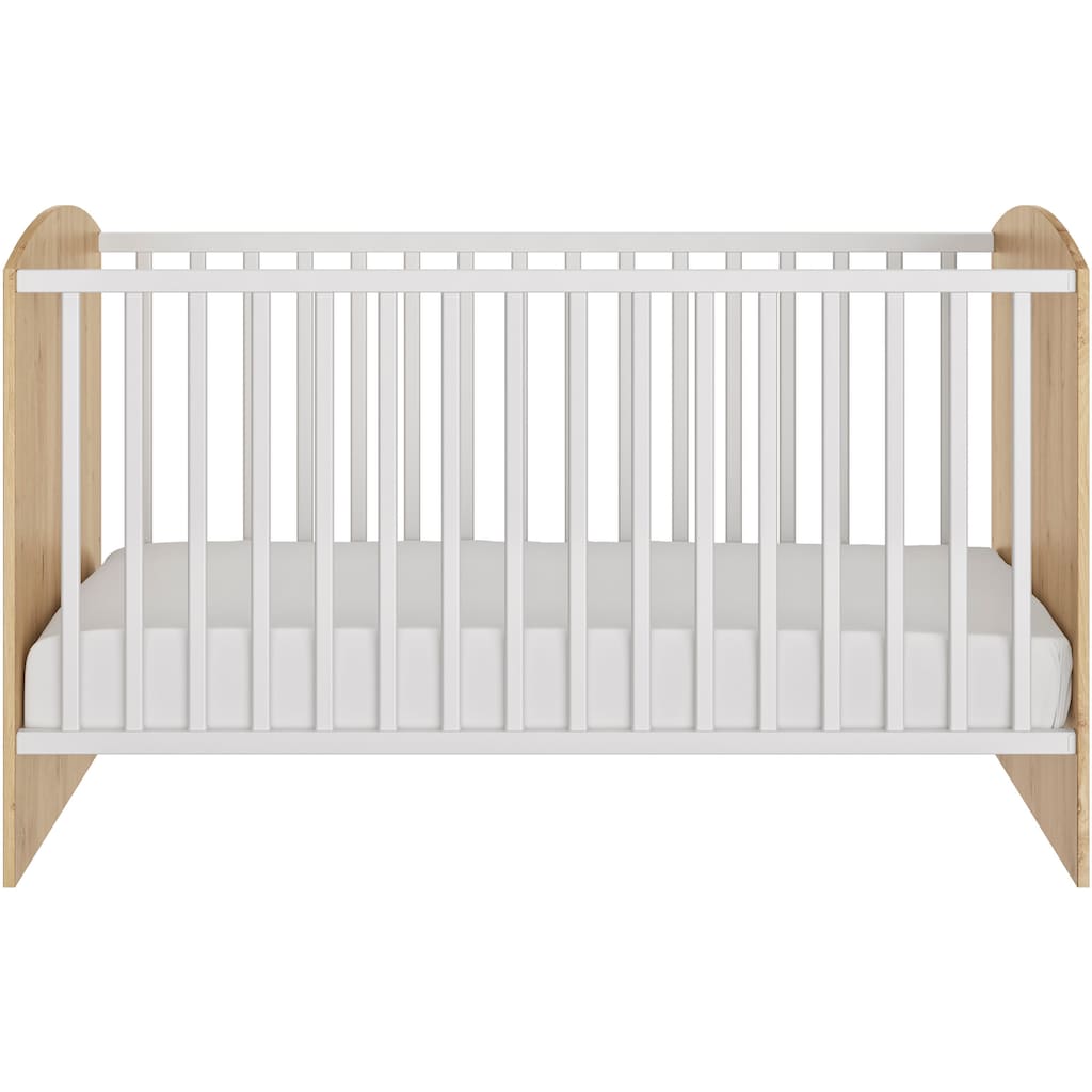 Galipette Babymöbel-Set »Arthur«, (5 St., mit Bett und Bettschublade, Wickelkommode, Wickelaufsatz und Regal)