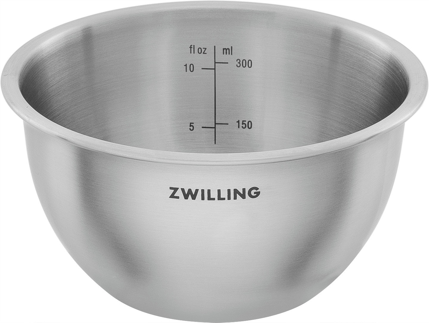 Zwilling Schüssel »Fresh &Save BOWLS«, 3 tlg., aus Edelstahl, Schüssel-Set aus Edelstahl, stapelbar, 3-tlg, S/M/L