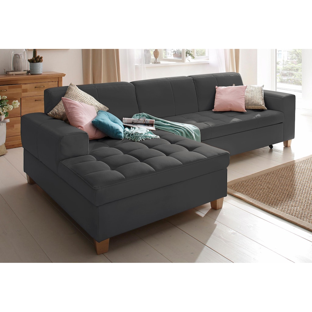 Home affaire Ecksofa »Corby L-Form«