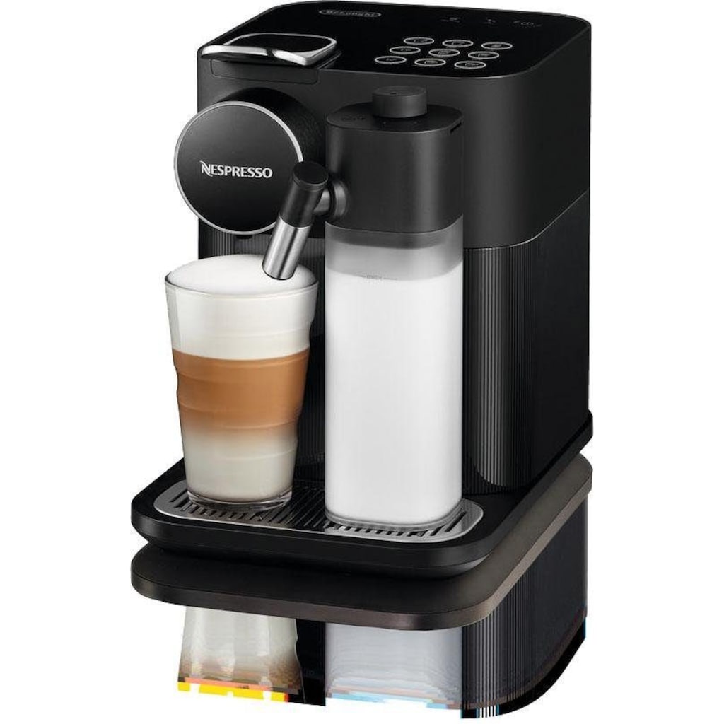 Nespresso Kapselmaschine »Gran Lattissima EN 650.B von DeLonghi, Black«, inkl. Willkommenspaket mit 14 Kapseln