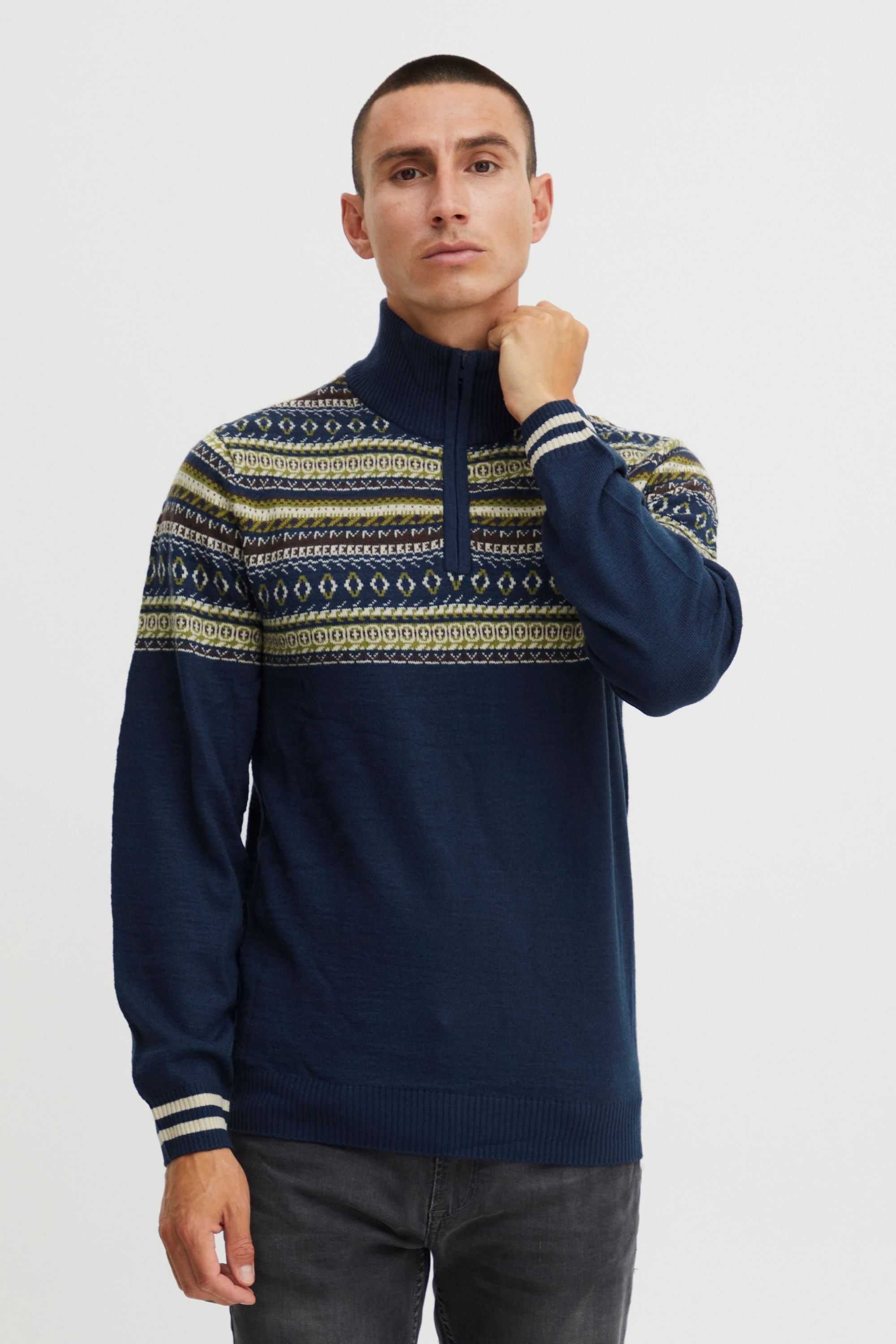 Blend Strickfleece-Pullover »Strickpullover BHGrote«