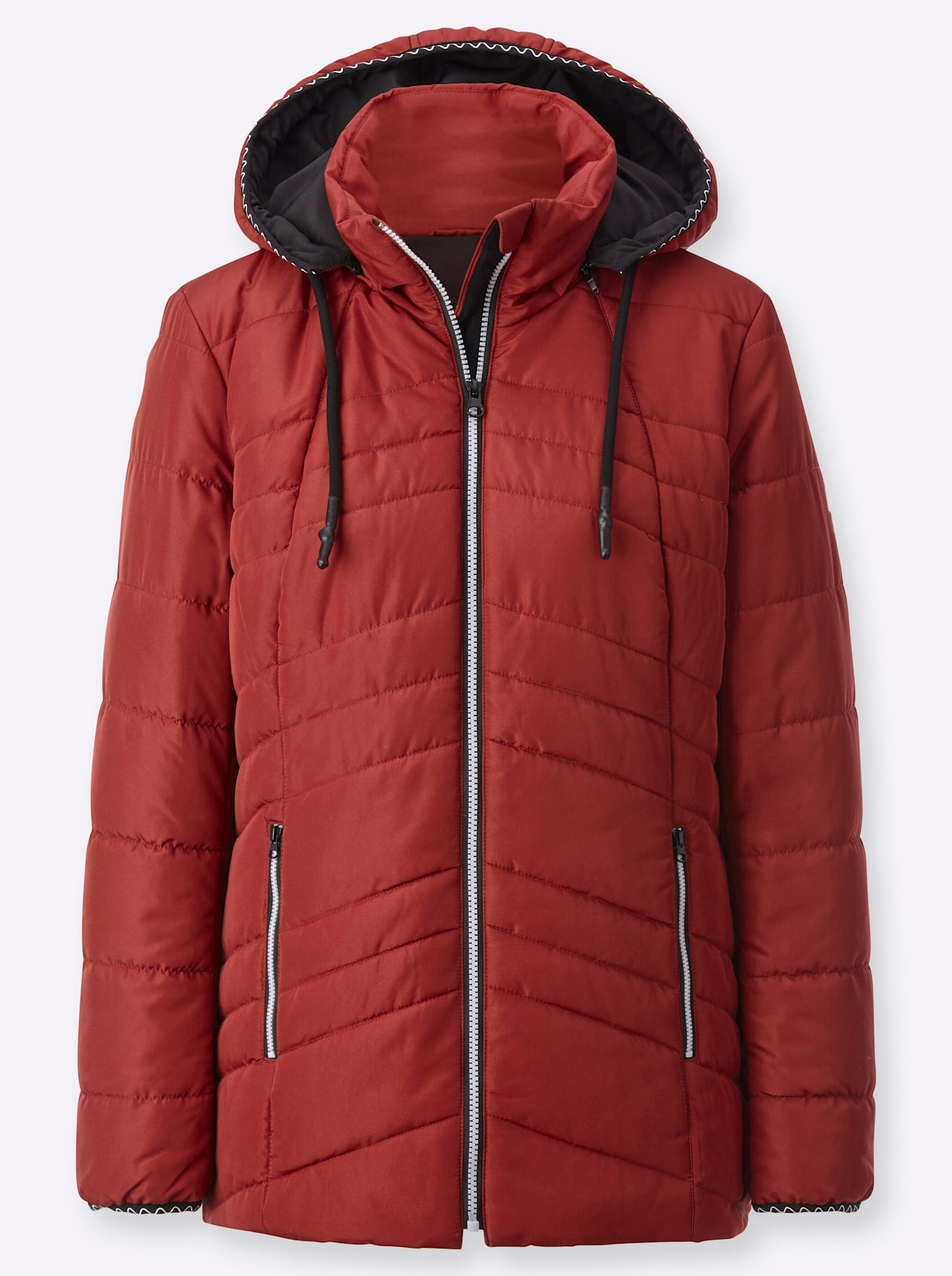 Casual Looks Steppjacke, mit Kapuze
