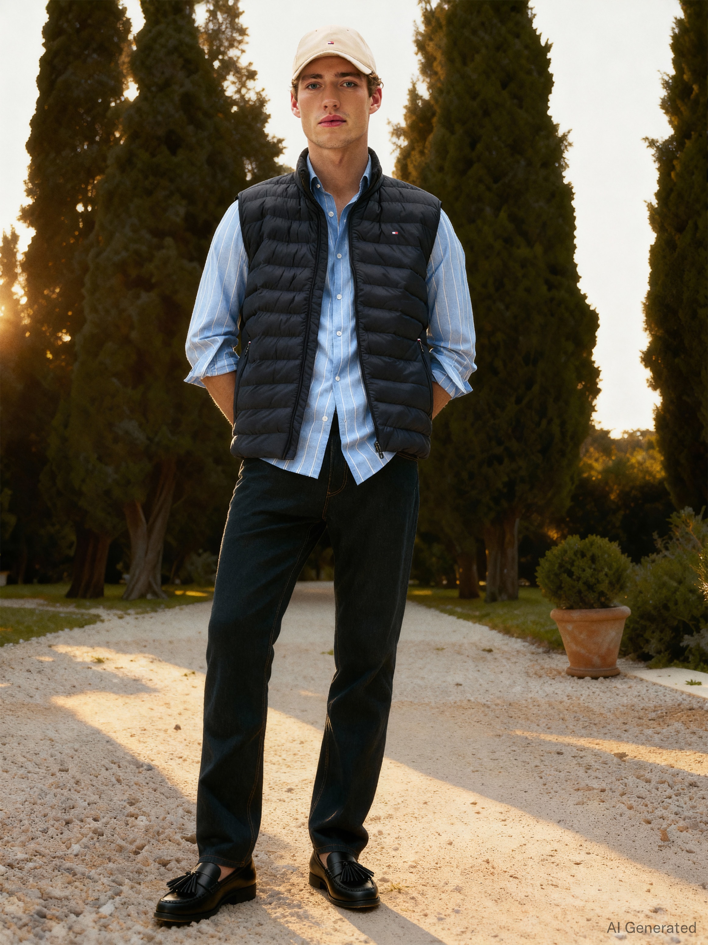 Tommy Hilfiger Steppweste »CORE PACKABLE RECYCLED VEST«
