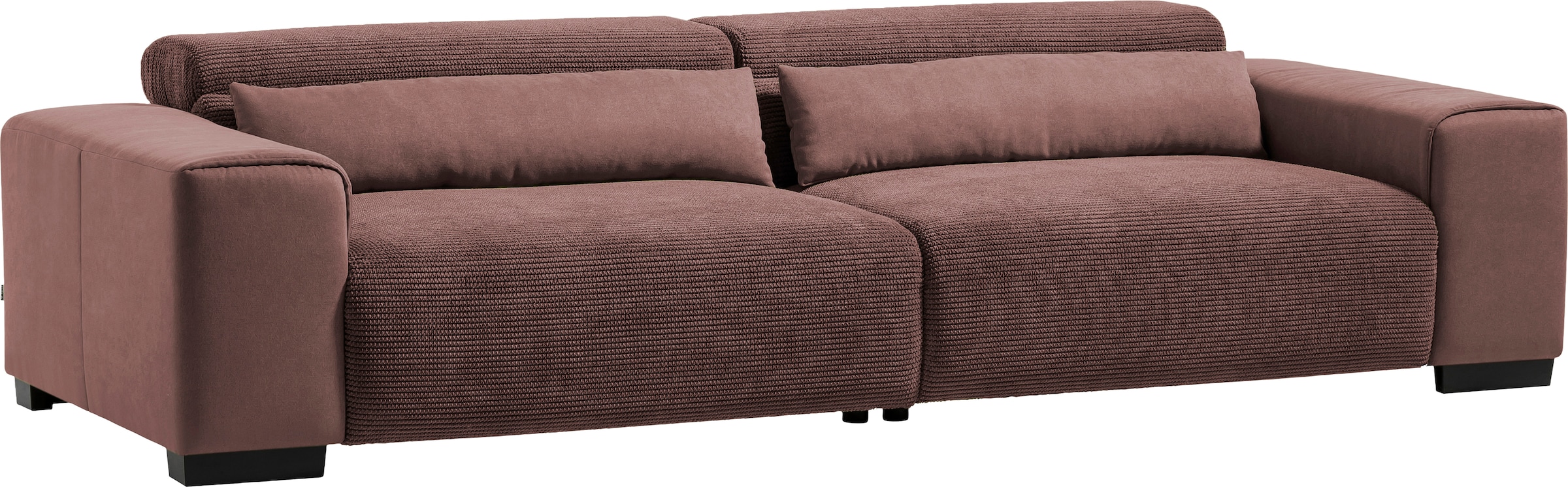 Big-Sofa »Exxpo VERITO«, inklusive Kopfteilverstellung und Zierkissen