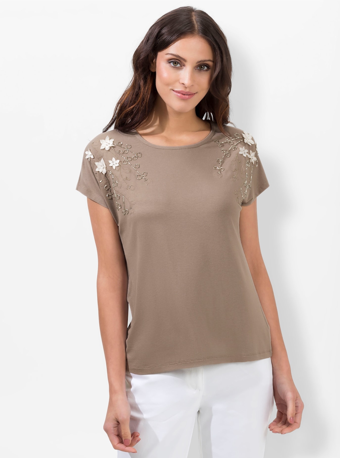 Lady Rundhalsshirt »Shirt«, (1 tlg.)