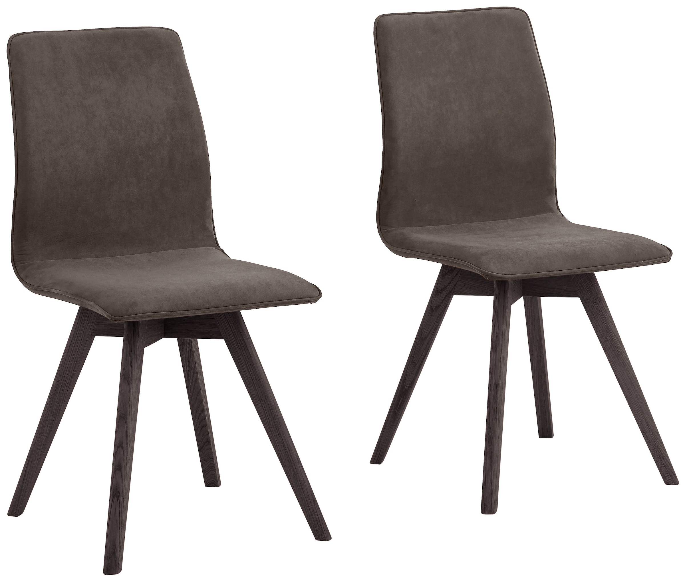 Places of Style Armlehnstuhl »Ginevra«, 2 St., Microfaser, Sitz und Rücken  gepolstert, mit Gestell aus Metall, Sitzhöhe 51 cm kaufen bei OTTO | Stühle