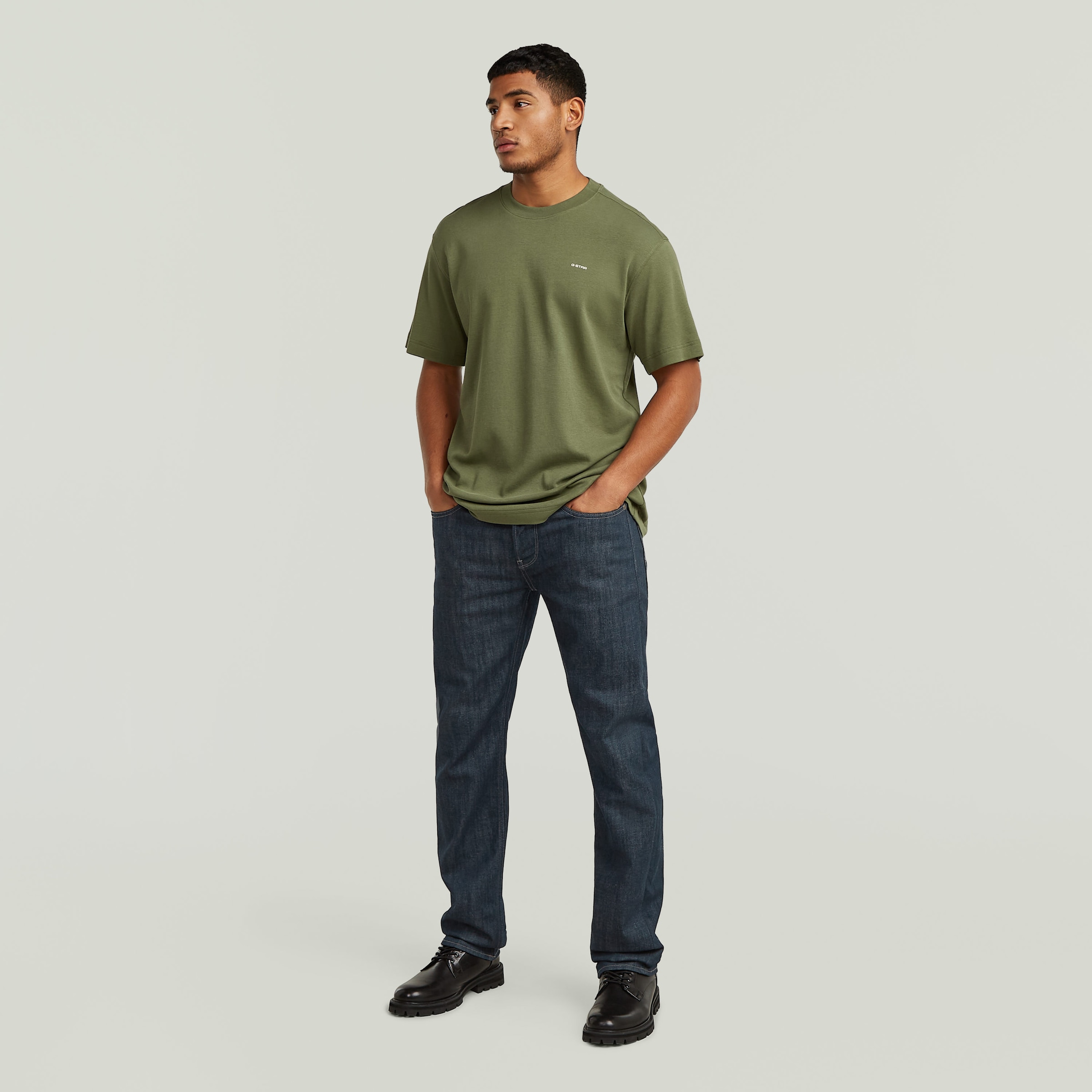 G-STAR T-Shirt »True Regular« aus Baumwolle, Rundhals