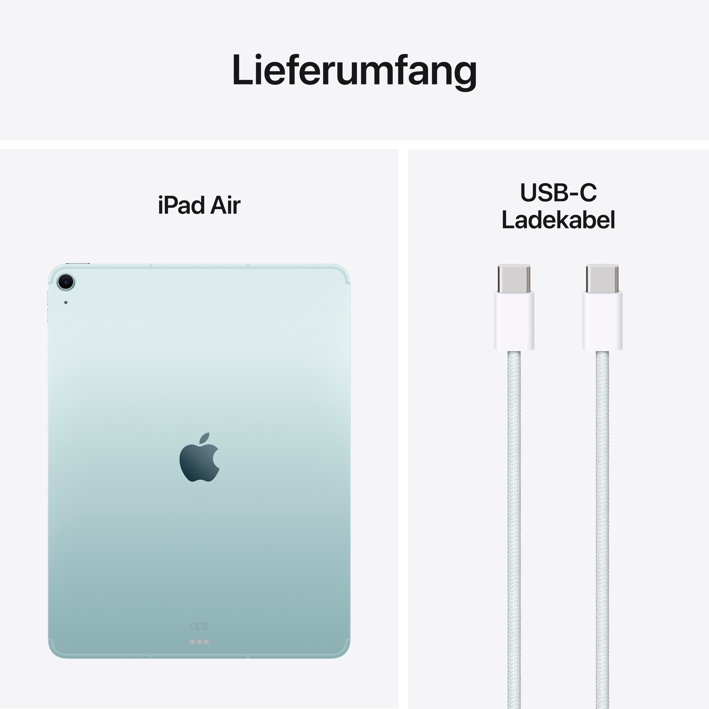 Apple Tablet »13" iPad Air Wi-Fi + Cellular«, (32,78 cm / 12,9 Zoll), iPadOS, 5G,)