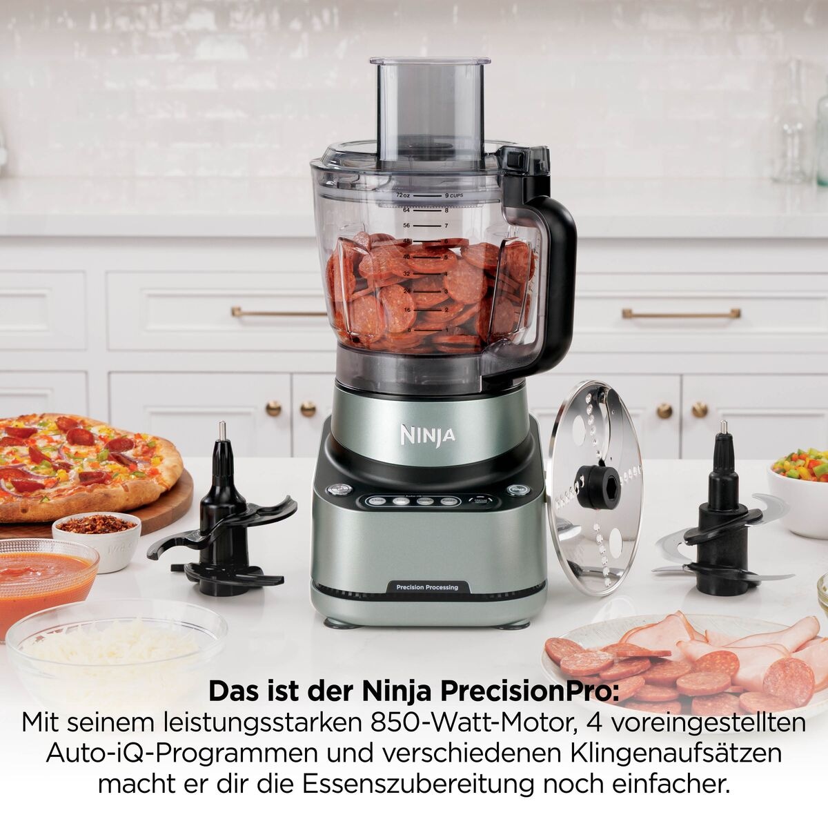 NINJA Küchenmaschine »PrecisionPro Küchenmaschine BZ651EU«