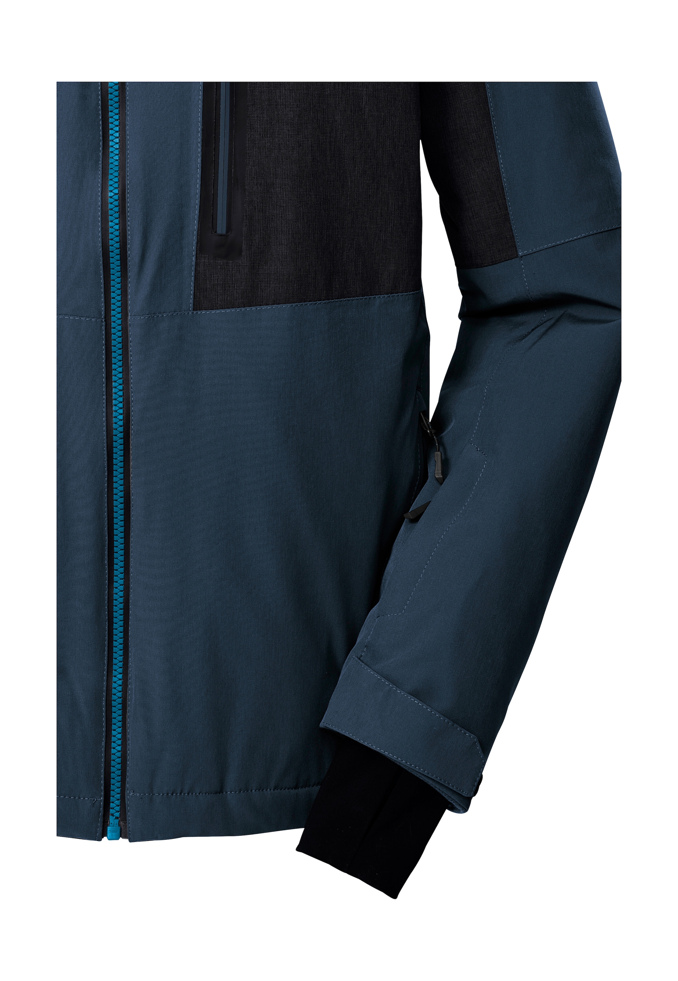 Killtec Skijacke »KSW 47 MN SKI JCKT«, Herren Skijacke: wasserdicht, atmungsaktiv, abnehmbare Kapuze