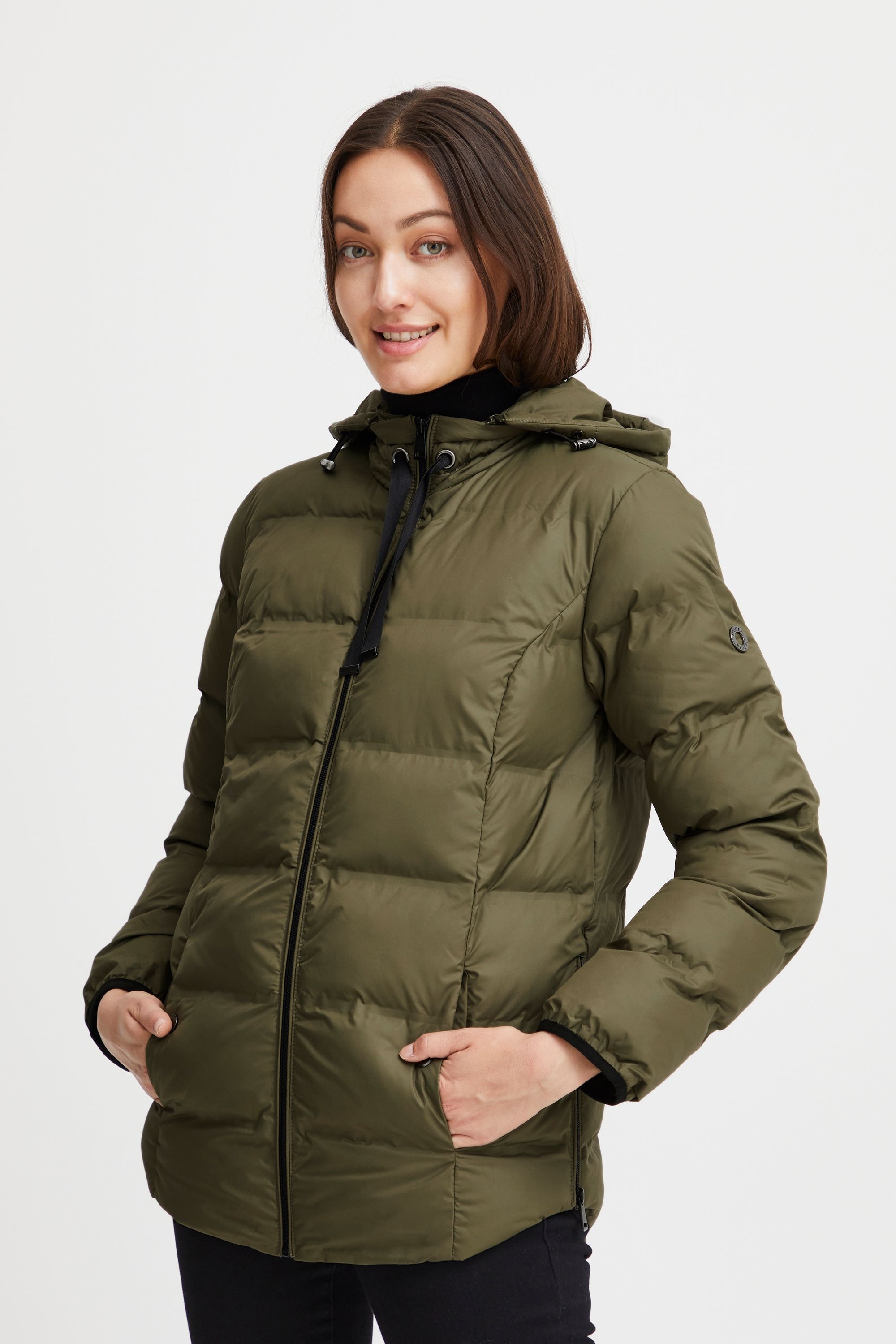 fransa Steppjacke »Steppjacke FRBafab«, mit Kapuze