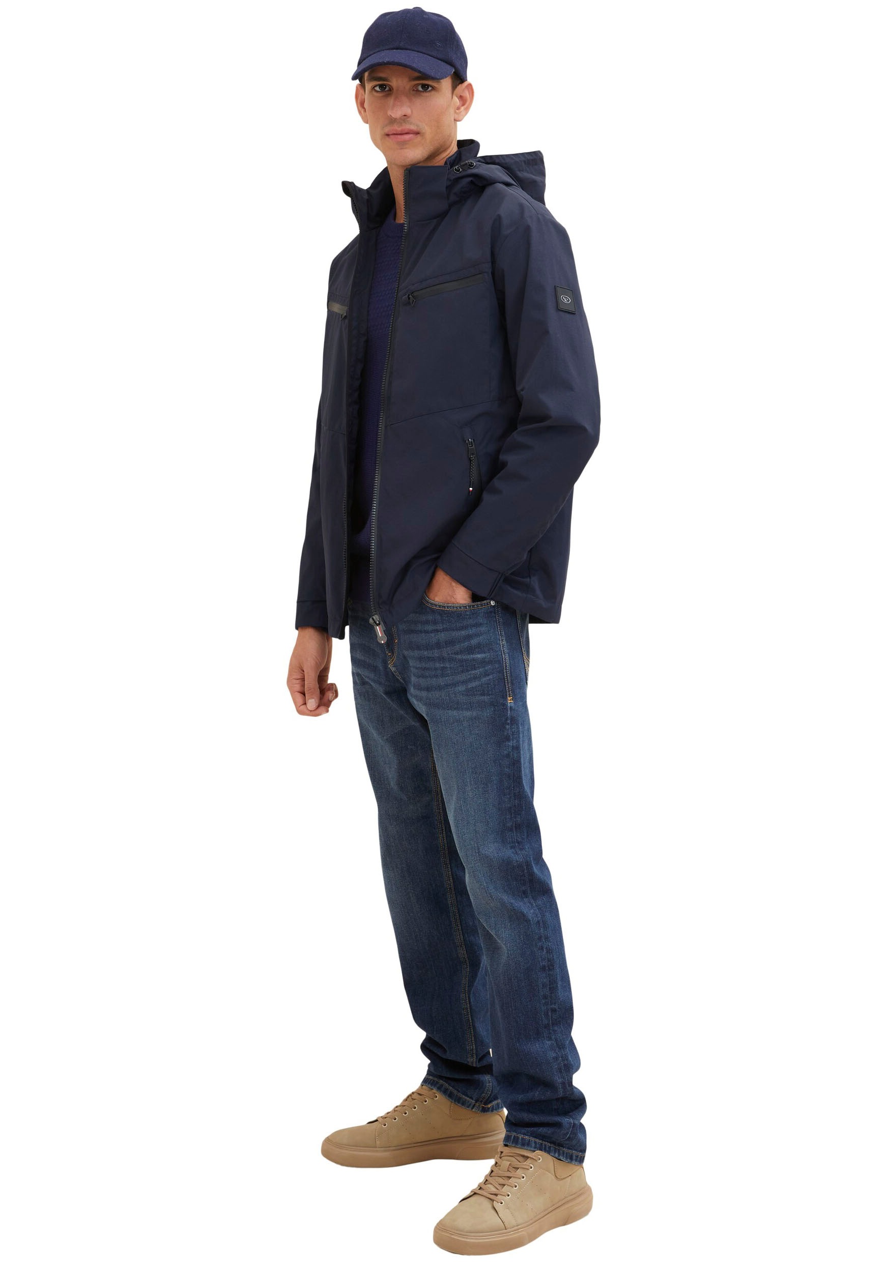 TOM TAILOR Outdoorjacke, mit Kapuze