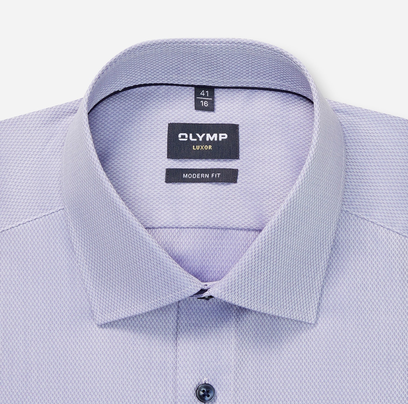 OLYMP Businesshemd »Luxor«, feine Struktur, Modern Fit, New Kentkragen