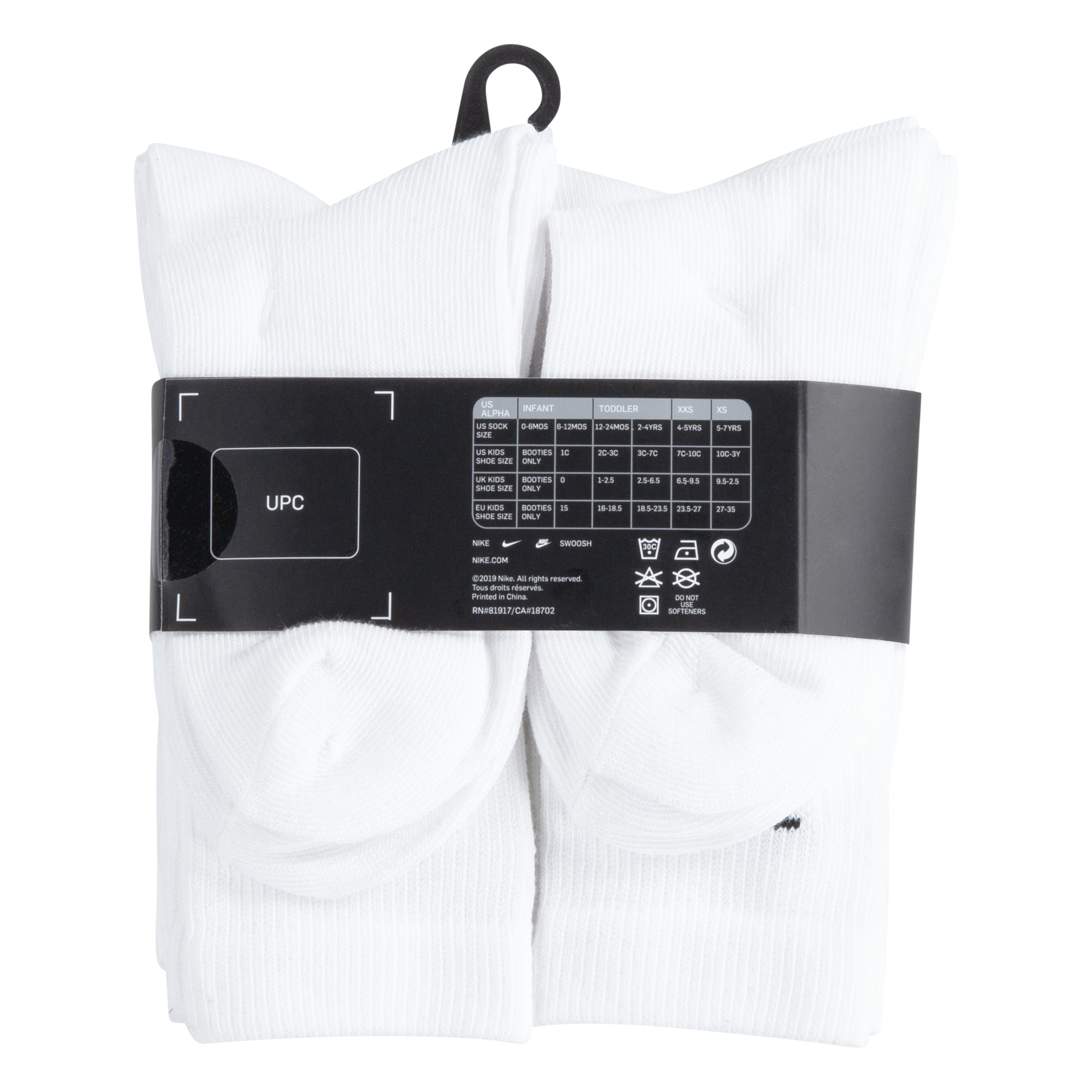 Nike Sportswear Tennissocken »NHN NIKE PACK CREW für Kinder«, (6 Paar), 5 bis 7 Jahre, für Kinder