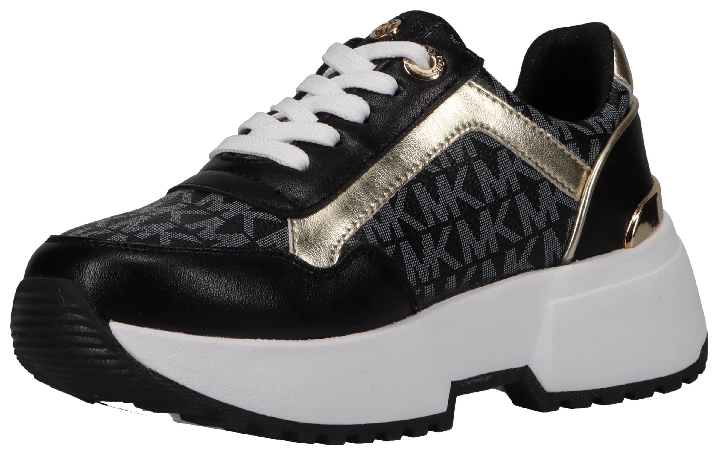 Sneaker »COSMO MADDY«, mit Michael Kors Monogramm, Freizeitschuh, Halbschuh, Schnürschuh