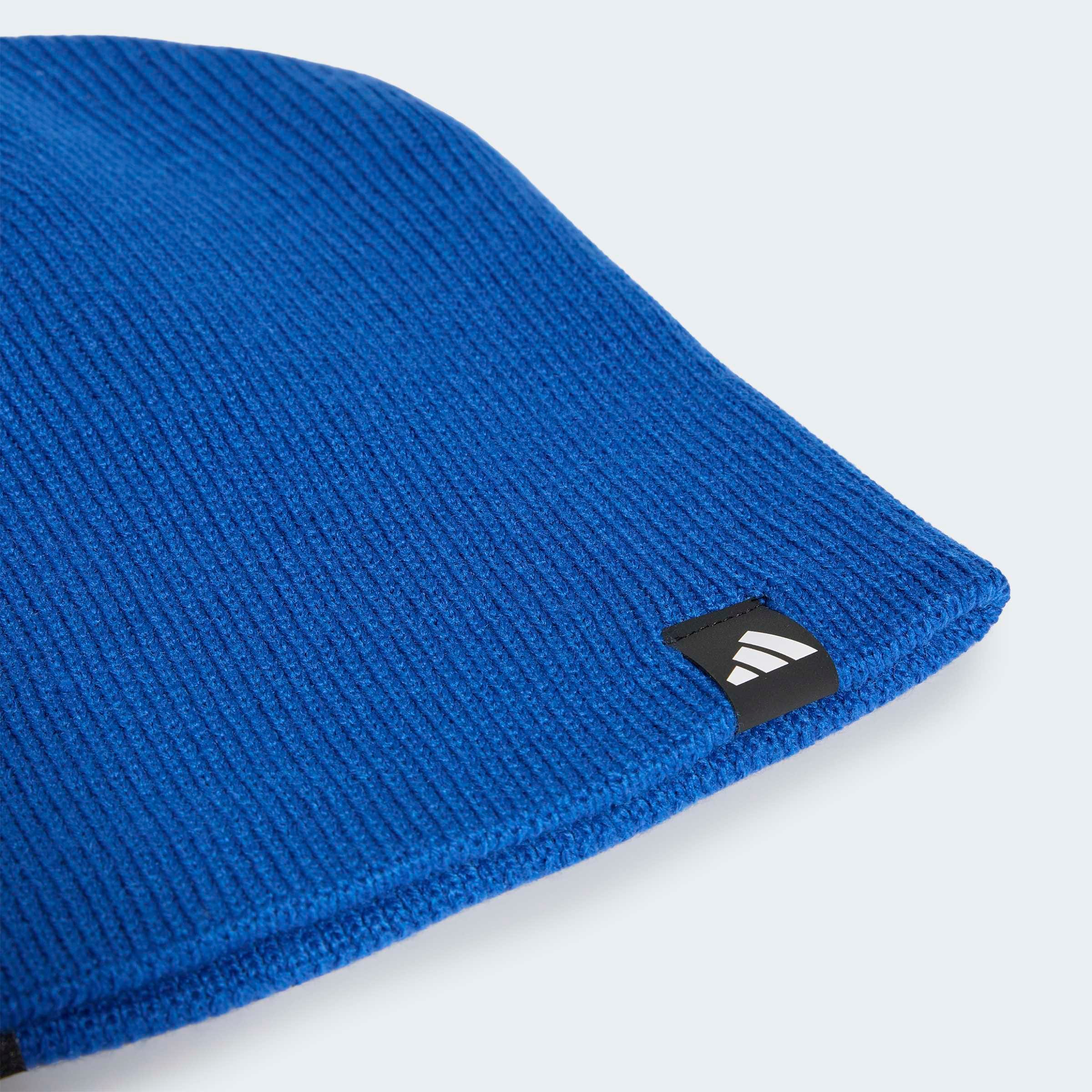 adidas Sportswear Beanie »LINEAR KIDS BEANIE« für Kinder, leichtes Design, glatt gestrickte Oberfläche