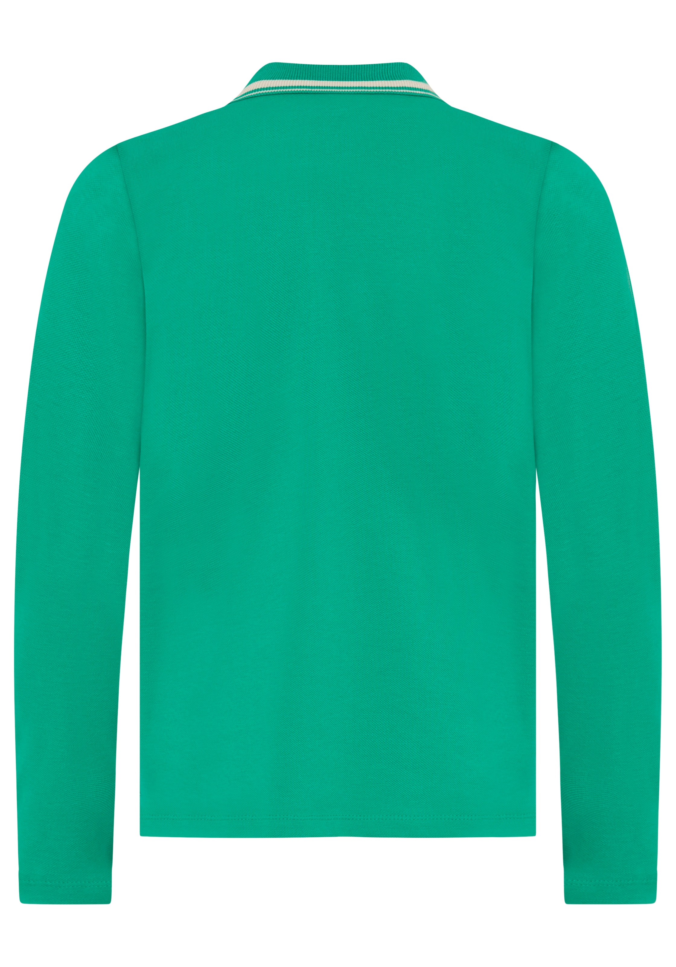 Scout Poloshirt »Polo-Piqué Shirt mit Badge - NEU von SCOUT« Piqué Shirt mit kontrastfarbigen Ringel im Kragen und Seitenschlitzen