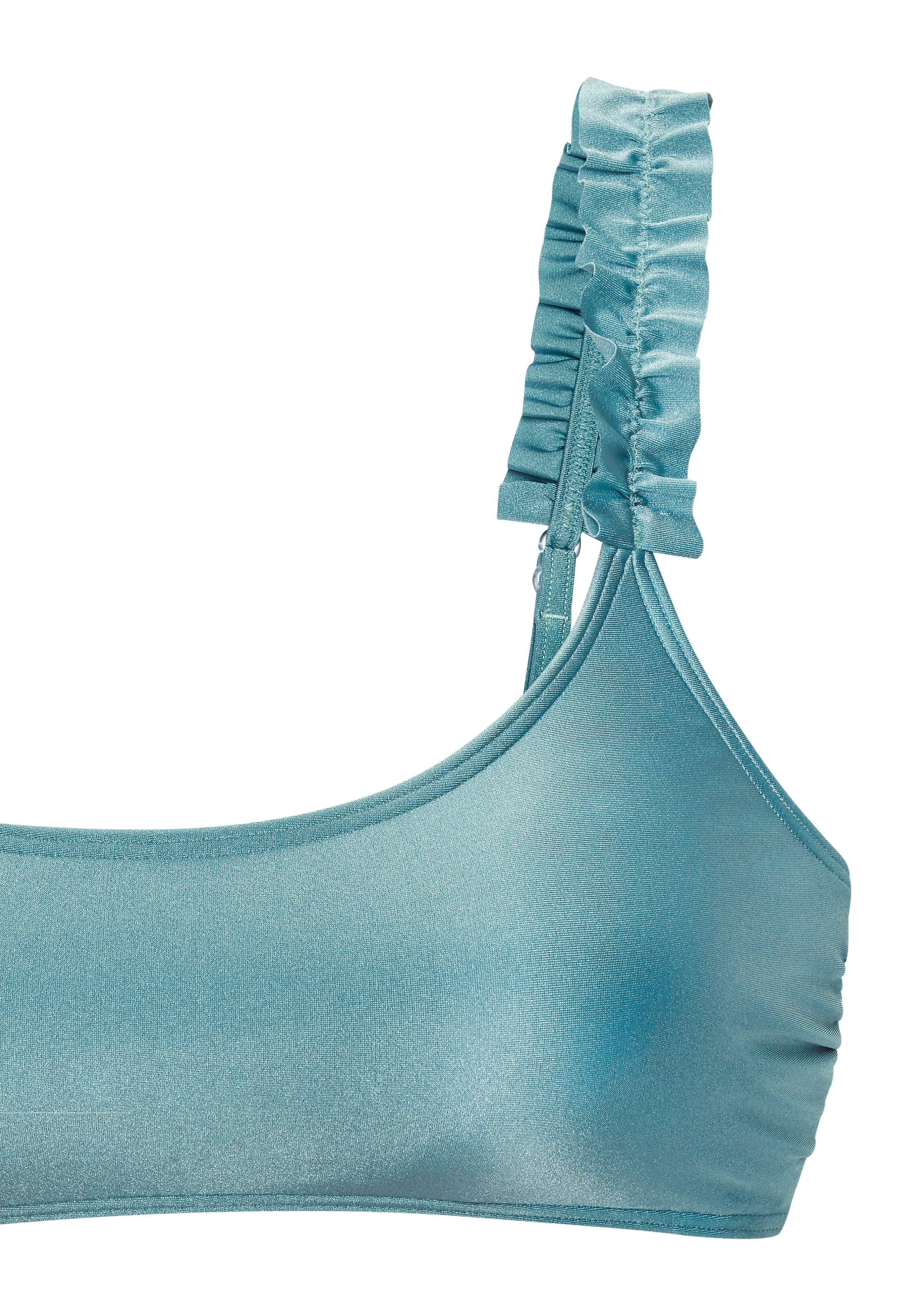 LASCANA Bustier-Bikini-Top »Liora«, mit Rüschen