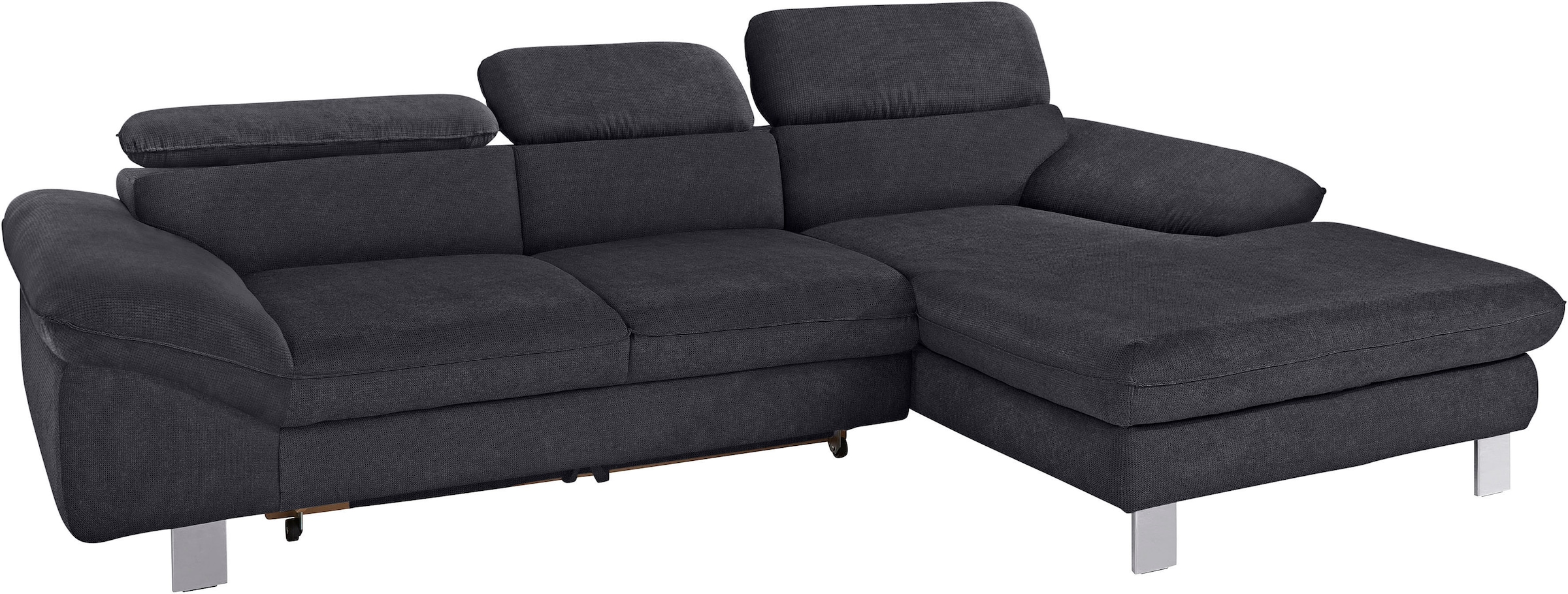 COTTA Ecksofa »Driver L-Form« mit Kopfteilverstellung, wahlweise mit Bettfunktion & Bettkasten