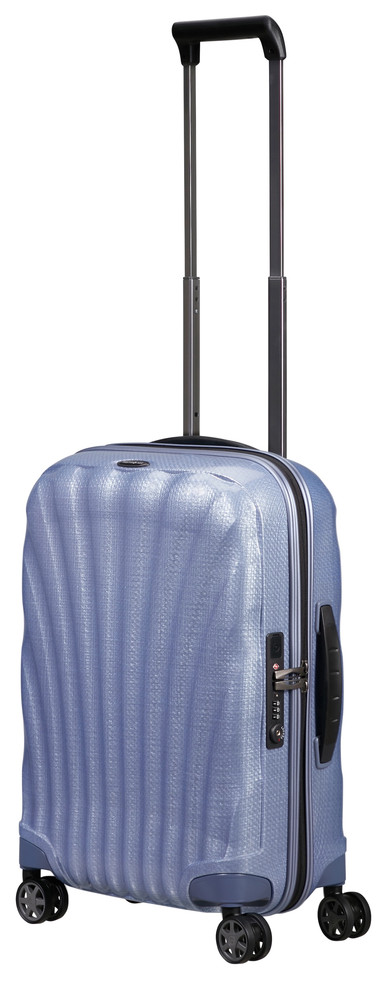 Samsonite Hartschalen-Trolley »C-LITE, verschiedene Größen und Farben« 36 l 4 Rollen mit arretierbarem und versenkbarem Druckknopf-Trolleysystem