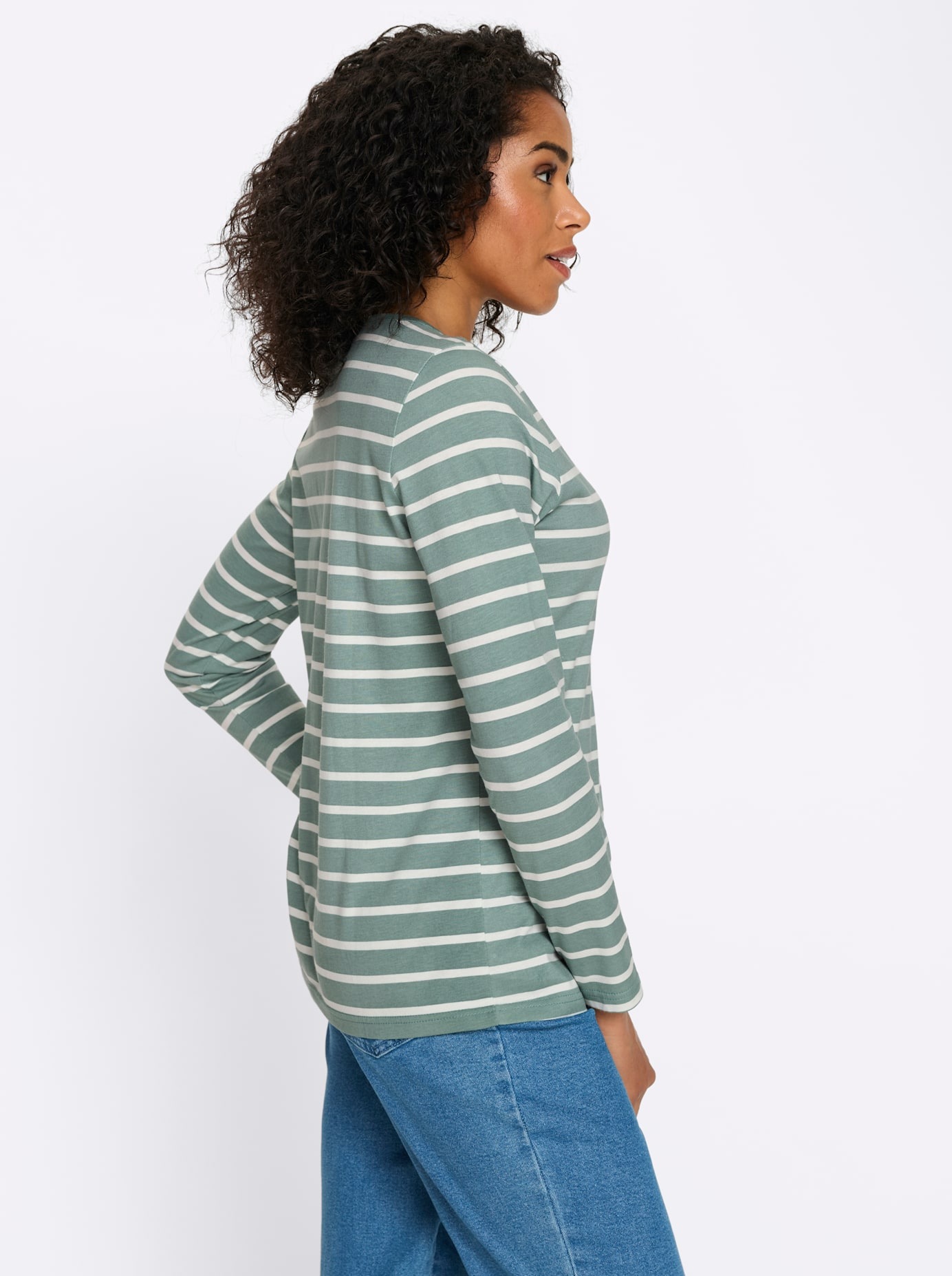 Classic Basics Langarmshirt »Ringelshirt« 1