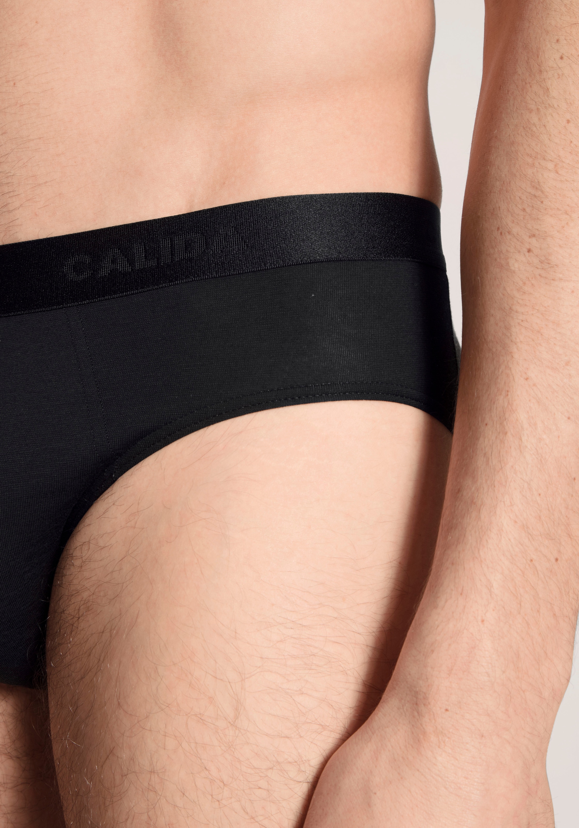 CALIDA Slip »Natural Benefit«, (3er Pack), mit formstabiler Single Jersey-Qualität