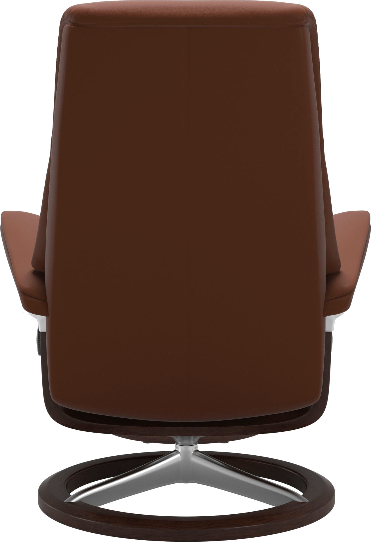 Stressless® Relaxsessel »View« Set, Relaxsessel mit Hocker,  mit Signature Base, Größe S,Gestell Braun