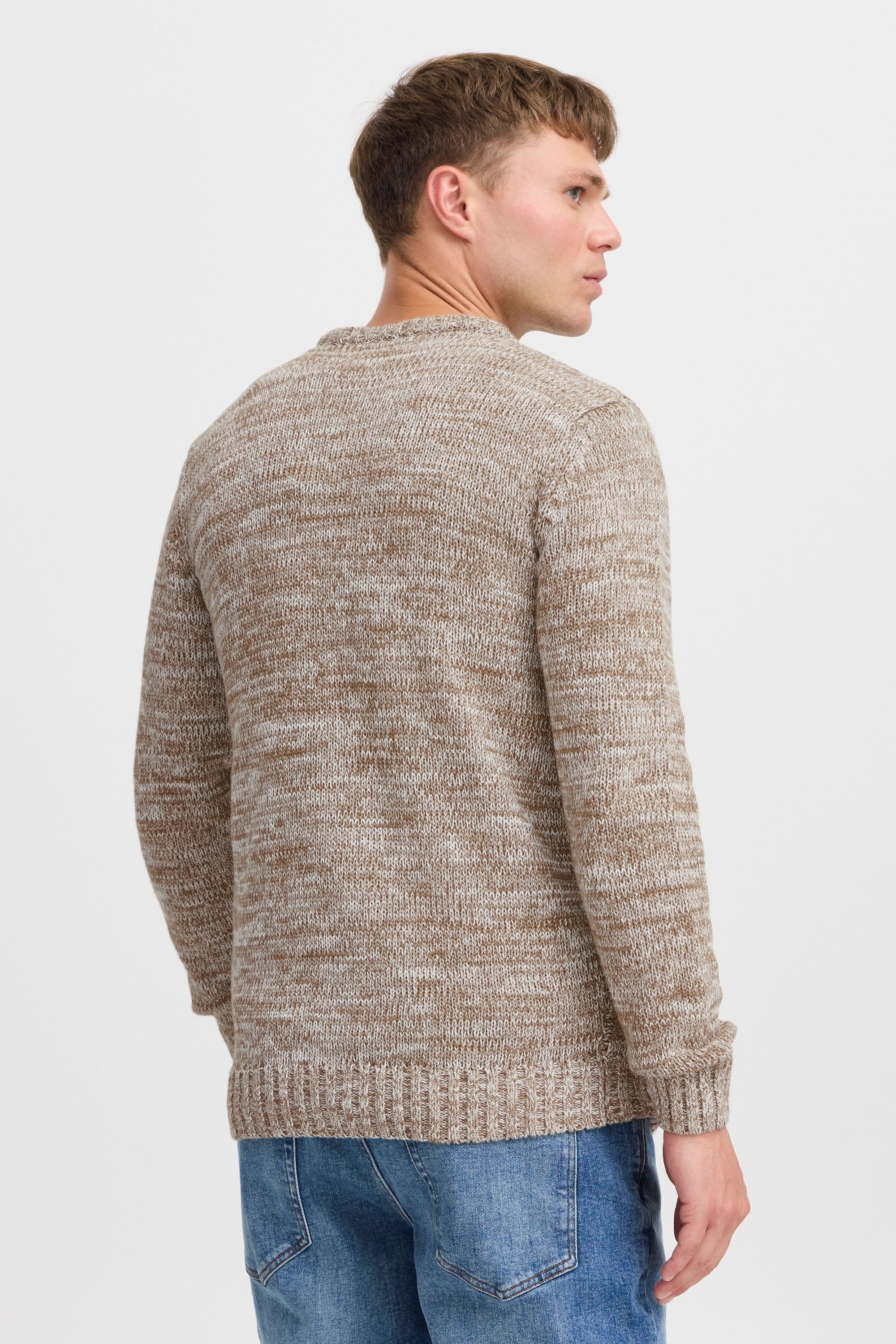 !Solid Strickfleece-Pullover »Strickpullover SDPhilemon«