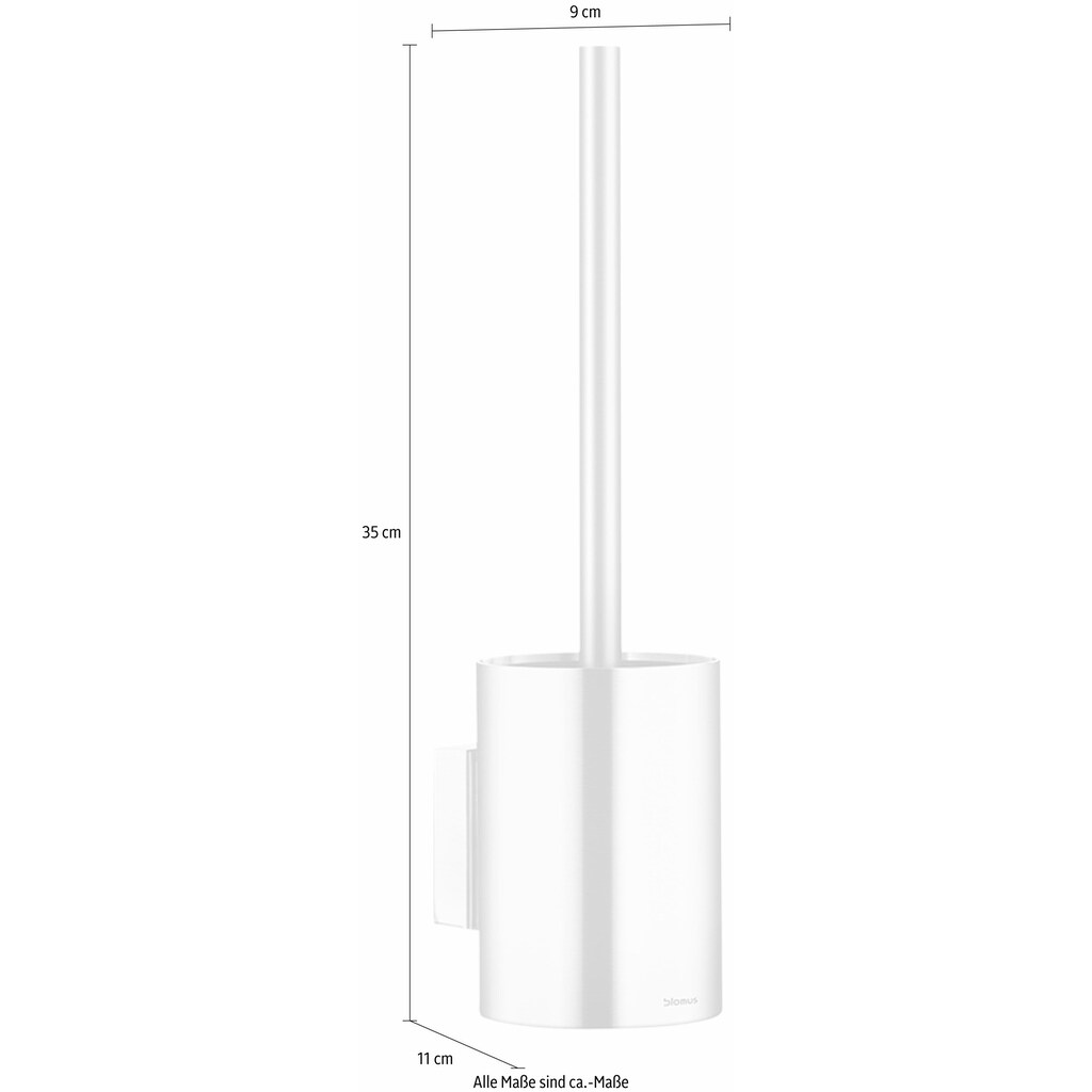 BLOMUS WC-Garnitur »NEXIO«, aus Edelstahl-Kunststoff