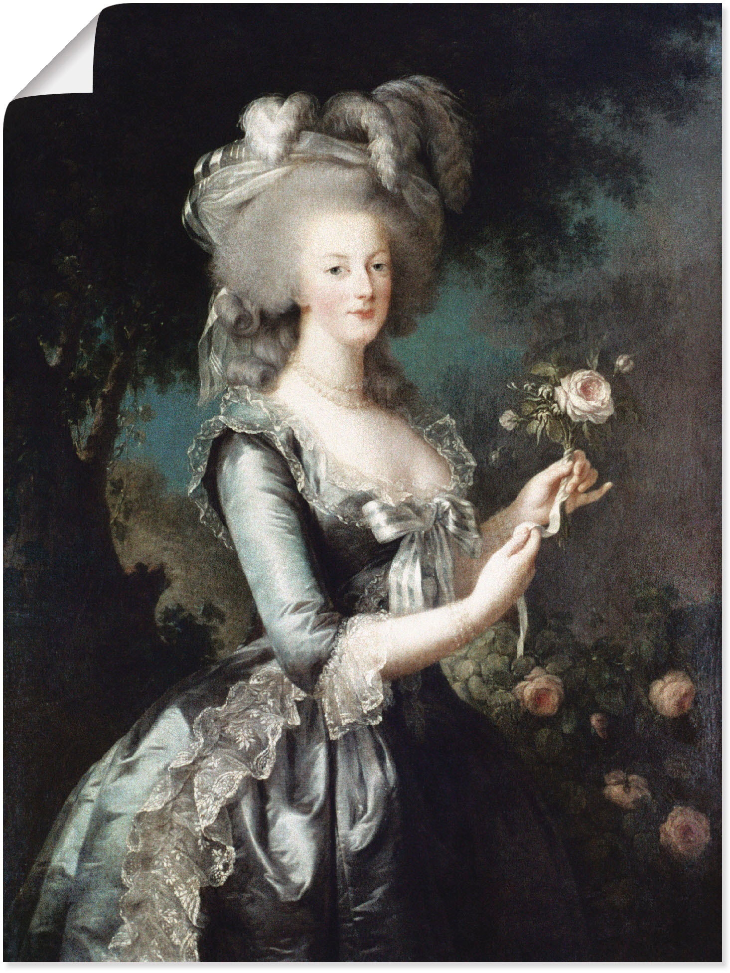 Wandbild »Marie Antoinette, 1783«, Menschen, (1 St.), als Alubild, Outdoorbild,...