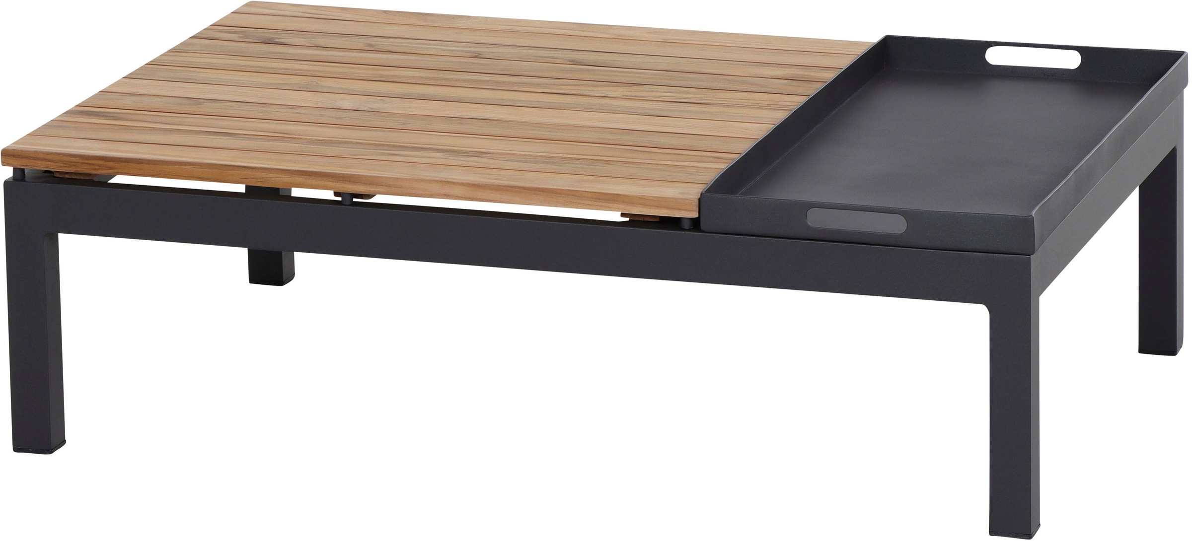 Siena Garden Gartenlounge-Set »Alvida« Set, 15 Stk. tlg. best. aus 2 Sofas, 1 Ecksofa, 1 Tisch und 12 Kissen