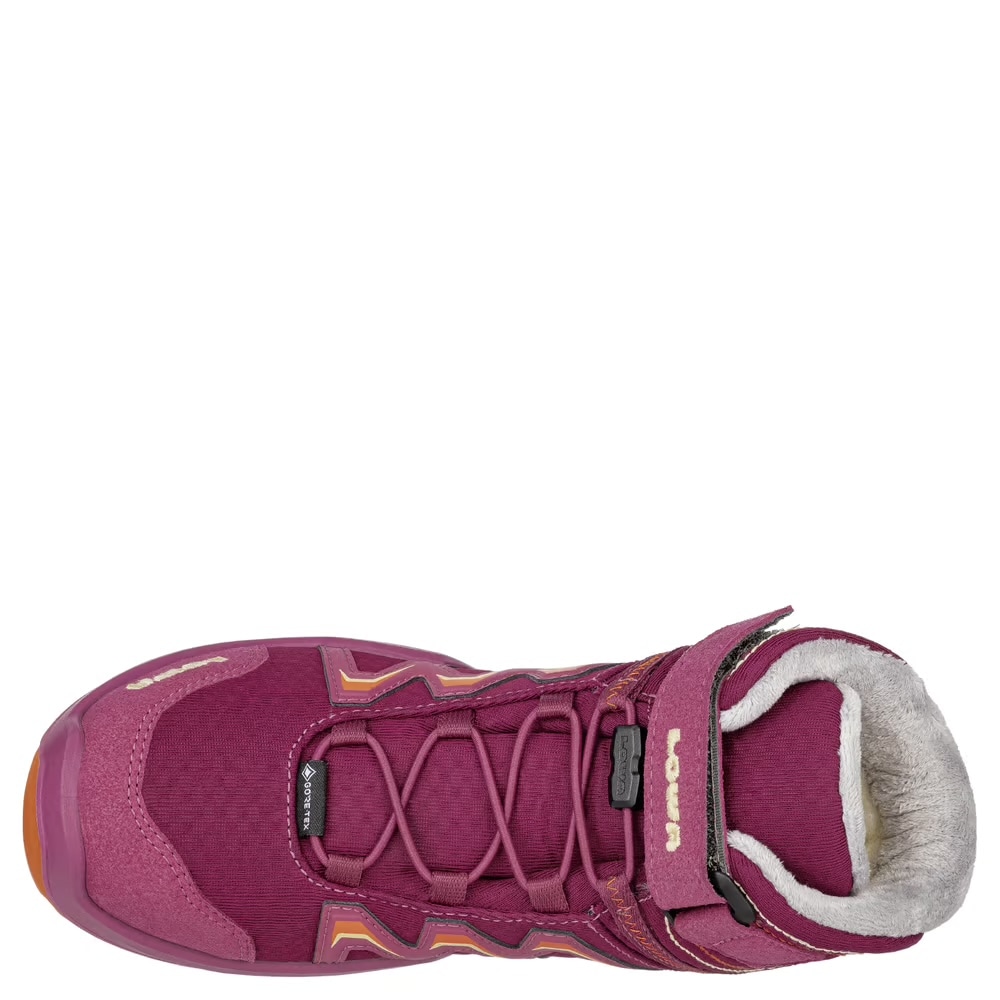 Lowa Winterstiefel »MADDOX WARM GORE-TEX® MID JR«  mit Klettverschluss, profilierte Gummilaufsohle, wasserdicht