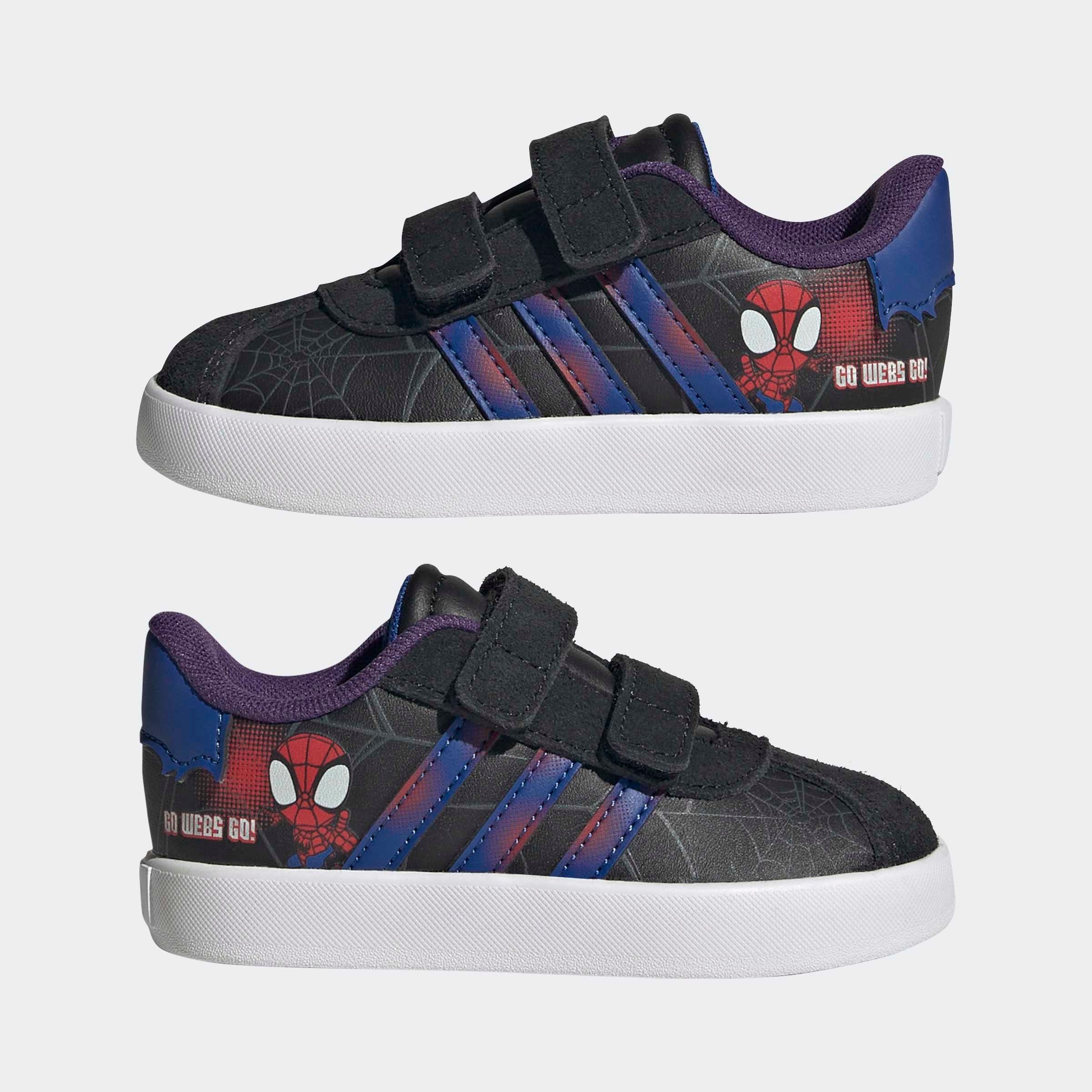 adidas Sportswear Sneaker »VL COURT SPIDER-MAN CF I«  Design auf den Spuren des adidas Samba, für Kinder