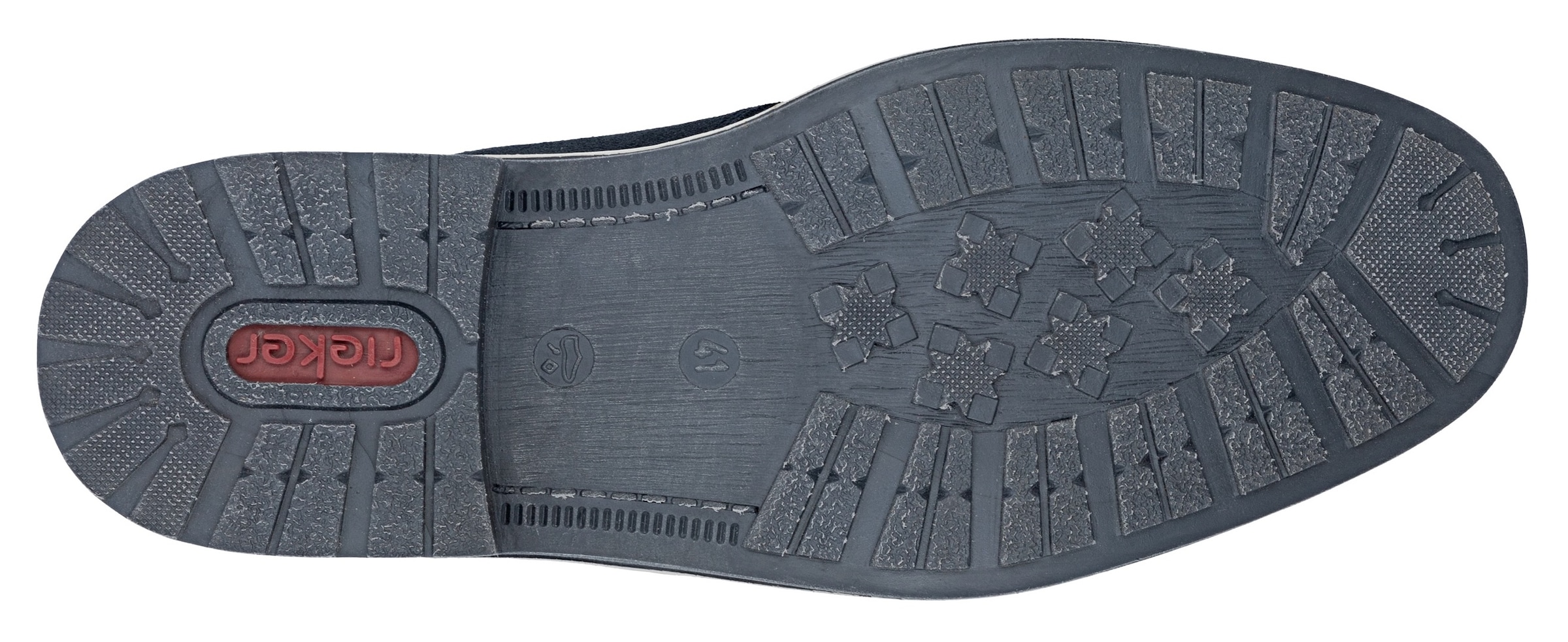 Rieker Schnürstiefelette, mit kariertem Innenfutter