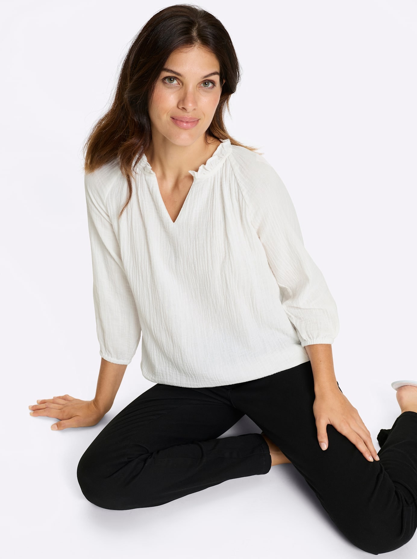 Classic Basics Schlupfbluse