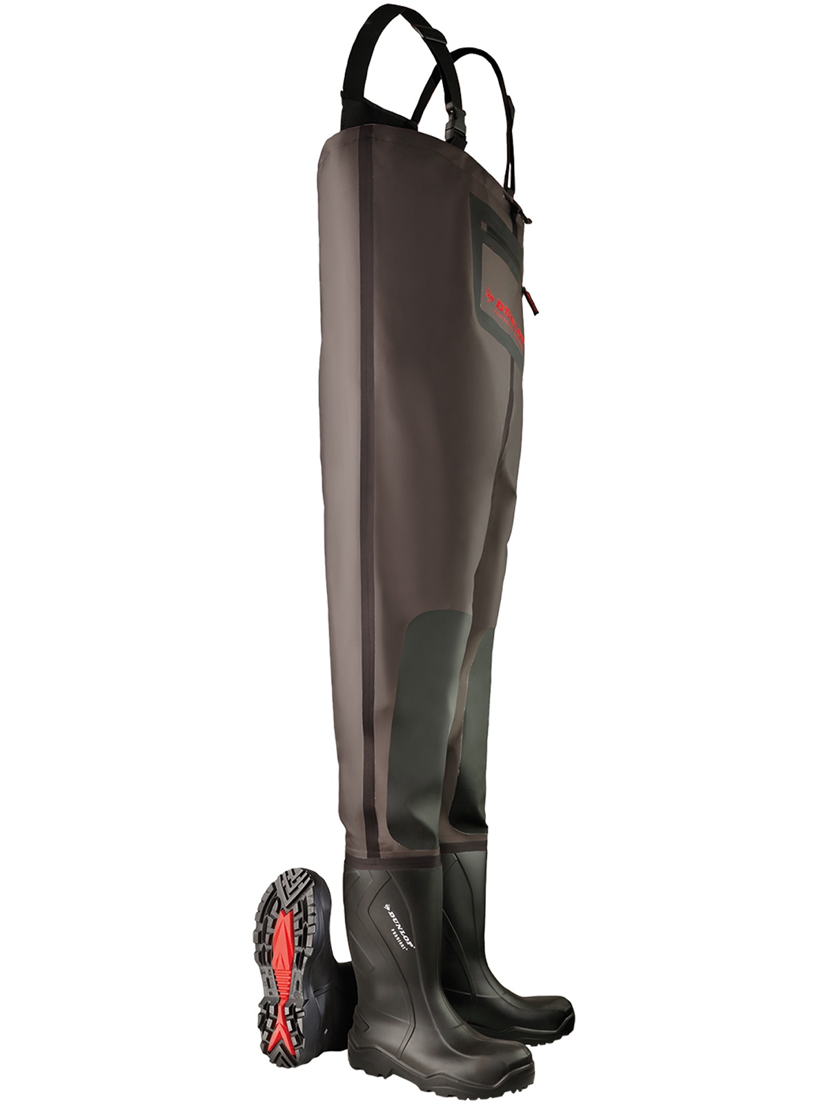 Dunlop Watstiefel »Purofort+ Wathose full safety«