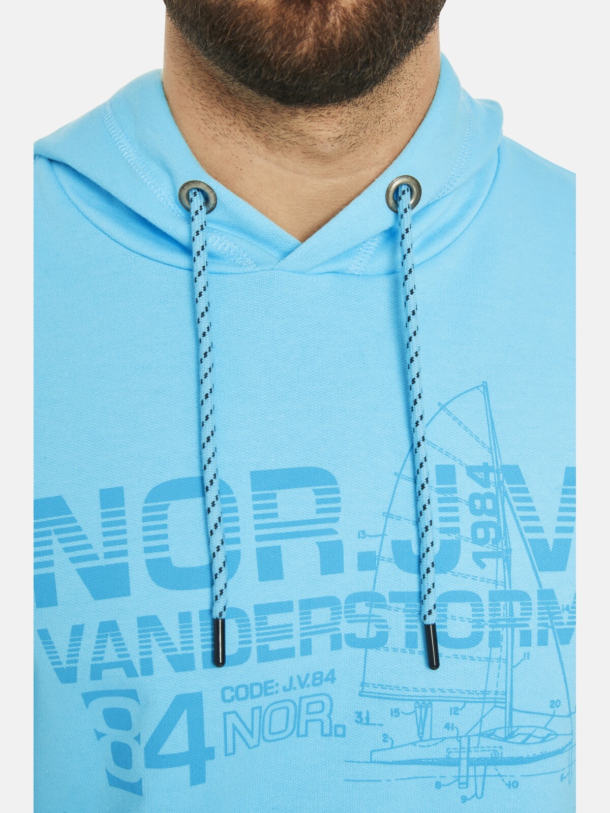 Jan Vanderstorm Kapuzensweatshirt »Sweatshirt JEPPE«, (1 tlg.)