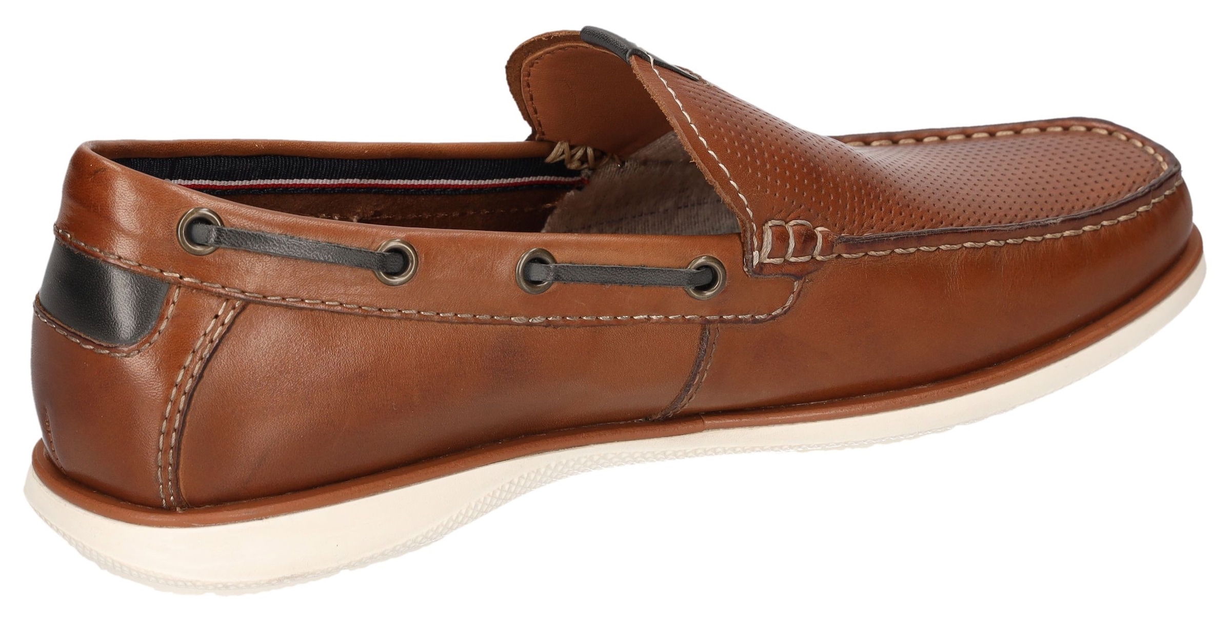 LERROS Loafer  Slipper, Schlupfschuh, Mokassin, Halbschuh mit Perforation