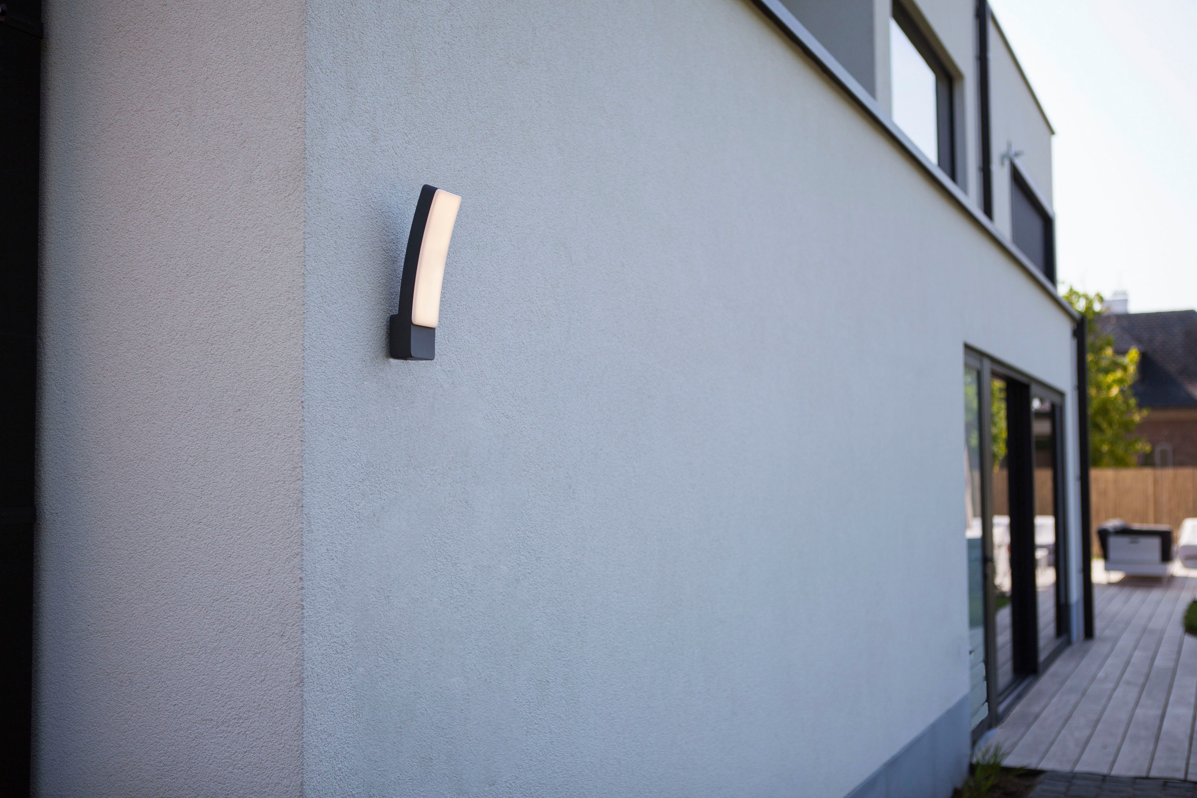 LUTEC LED Außen-Wandleuchte »KIRA«, Leuchtmittel LED-Modul | LED fest integriert