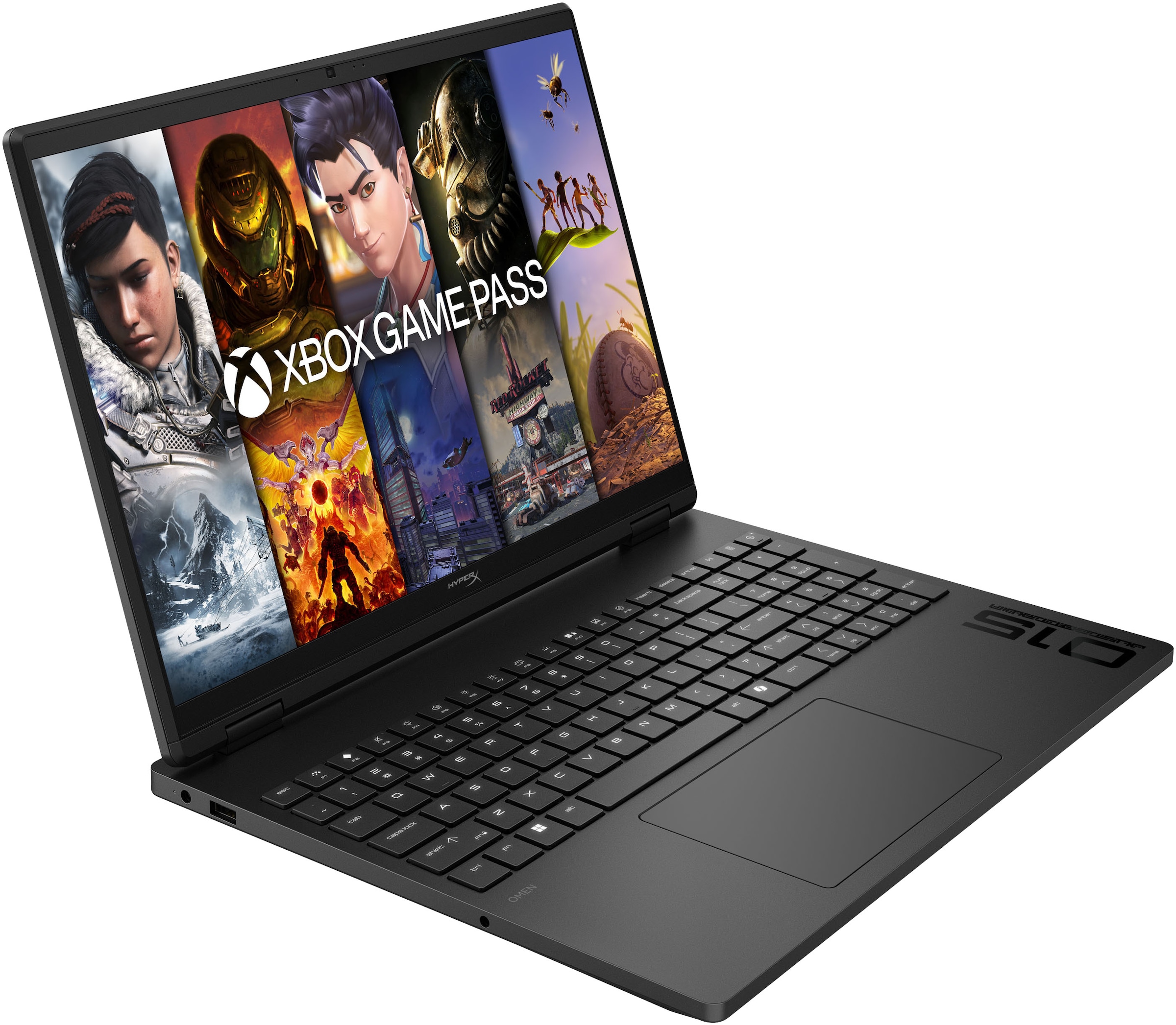 HP Gaming-Notebook »15-gb0071ng« 38,8 cm / 15,3 ″ AMD Ryzen 7 GeForce RTX 5070 512 GB SSD
