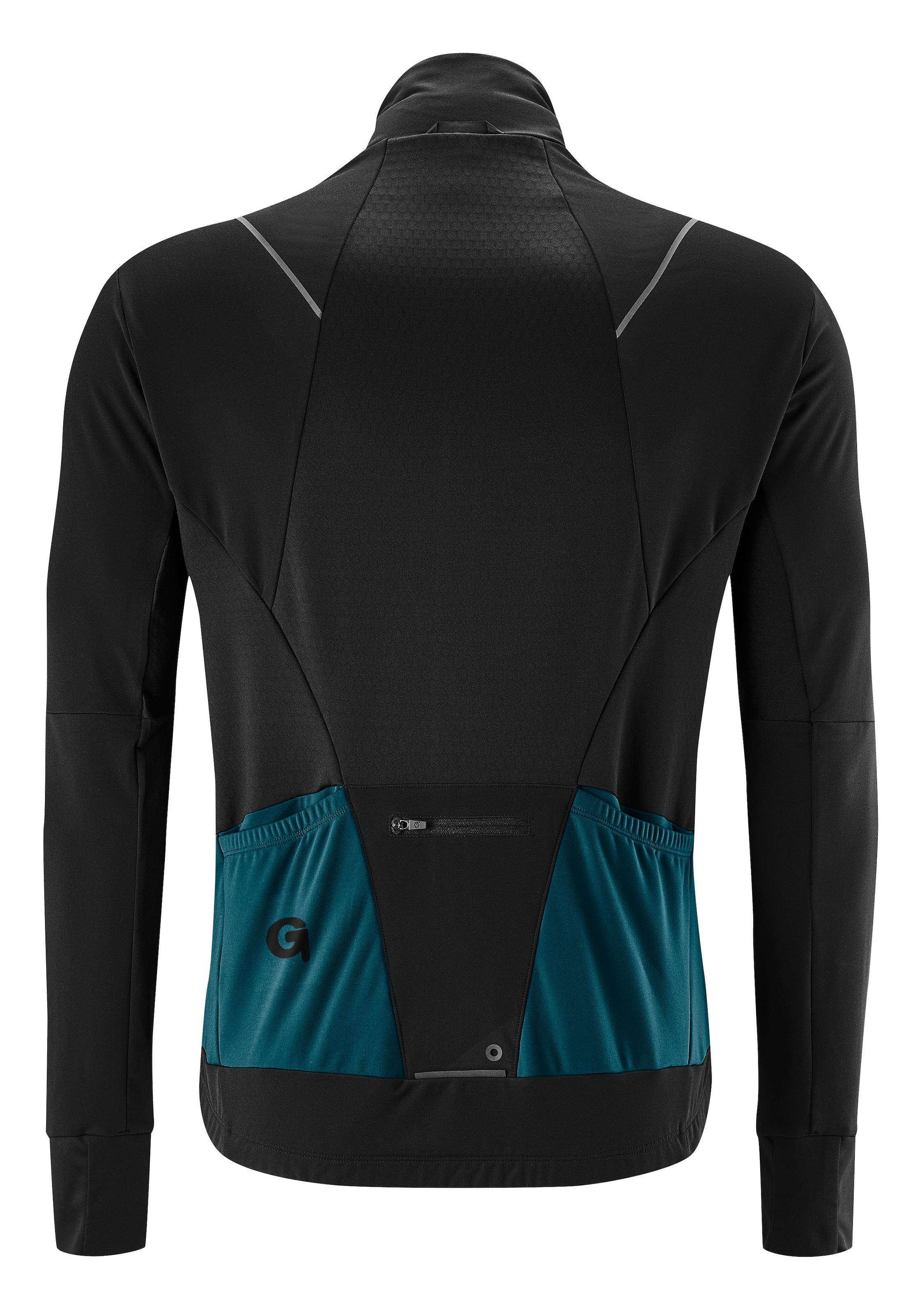 Gonso Radtrikot »BAVELLA«, Herren langarm Fahrradtrikot mit effizienter Wärmeisolierung