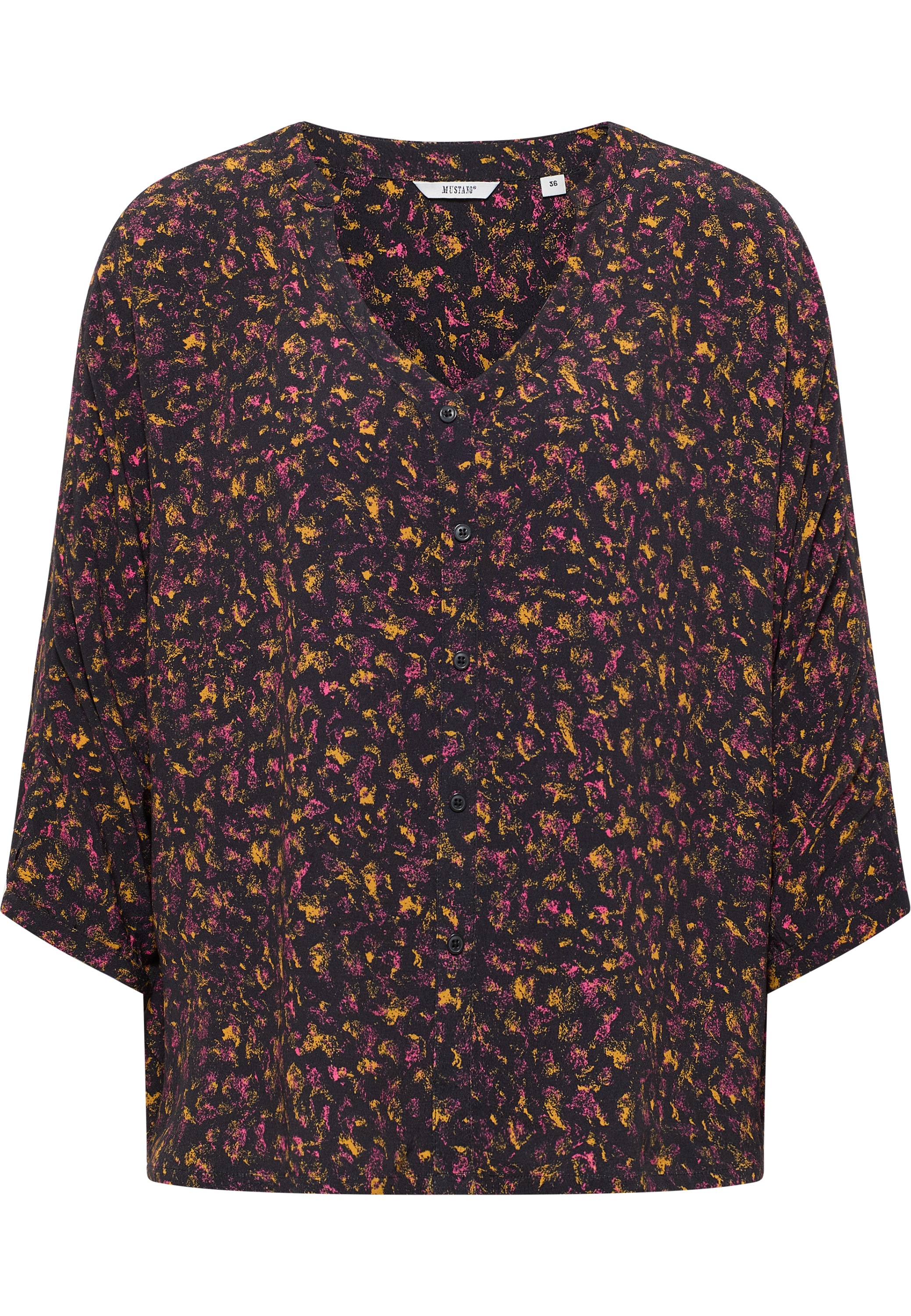 MUSTANG Langarmbluse »Damen Style Bellflower«