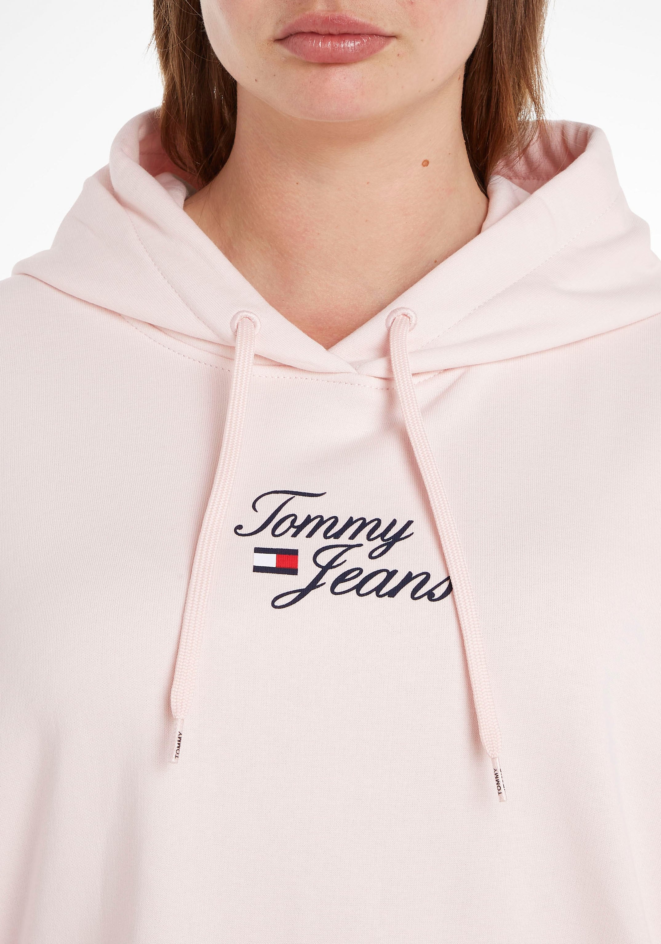 Tommy Jeans Curve Hoodie »TJW CRV BXY ESSENTIAL 1 HOODIE«, mit großem Tommy Jeans Logo-Aufdruck