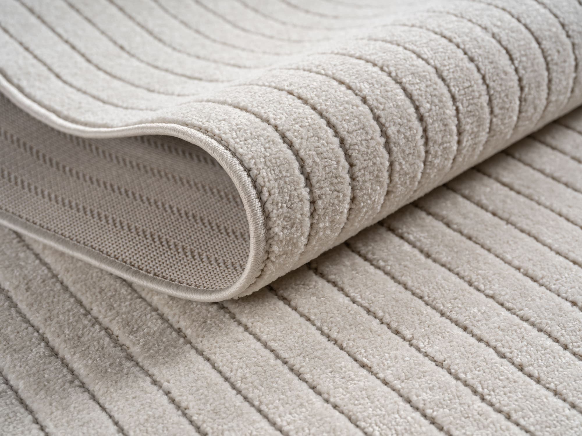 Ayyildiz Teppiche Langflor-Teppich »NOVA 1202 , auch als Läufer und in Rund erhältlich« rund 5 mm Höhe In -und Outdoor, Hoch Tief Effekt, Struktur, Wohnzimmer, Aussenbereich